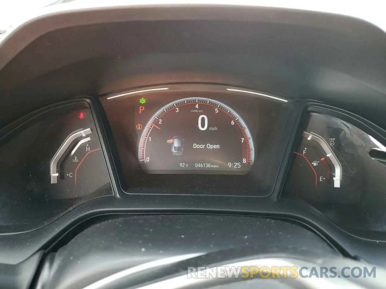 9 Photograph of a damaged car SHHFK7H45MU209583 HONDA CIVIC 2021