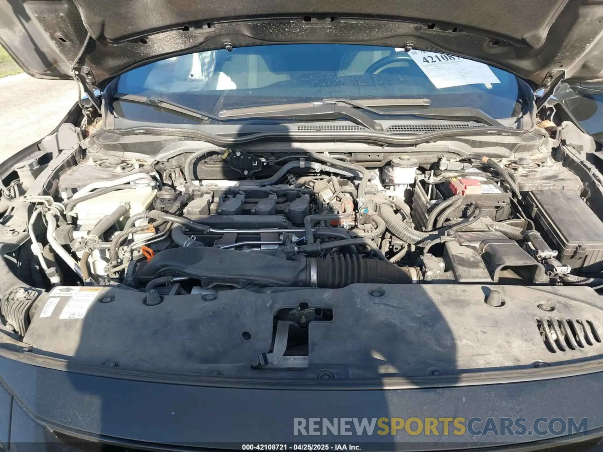 10 Photograph of a damaged car SHHFK7H45MU212810 HONDA CIVIC 2021