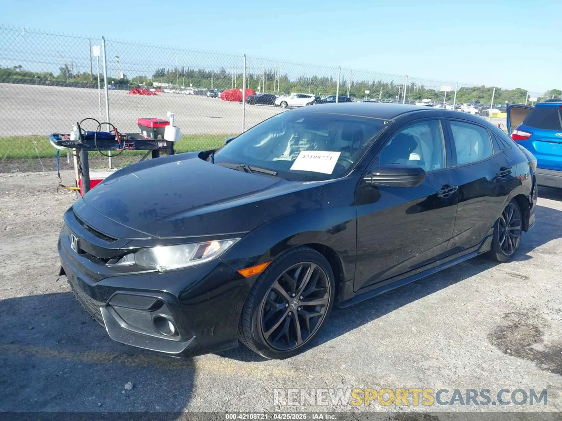 2 Photograph of a damaged car SHHFK7H45MU212810 HONDA CIVIC 2021