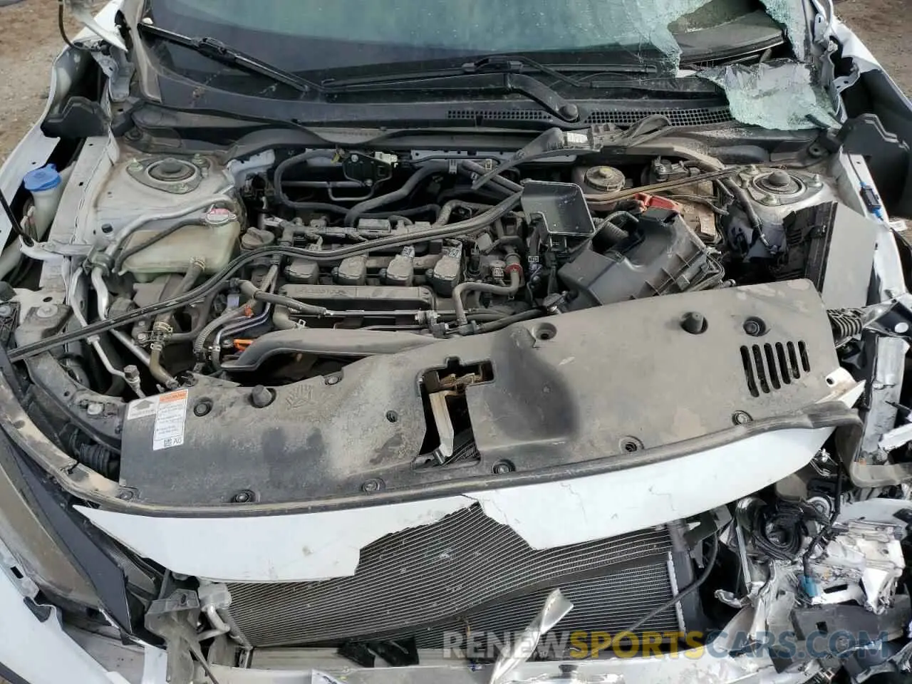 13 Photograph of a damaged car SHHFK7H45MU223130 HONDA CIVIC 2021