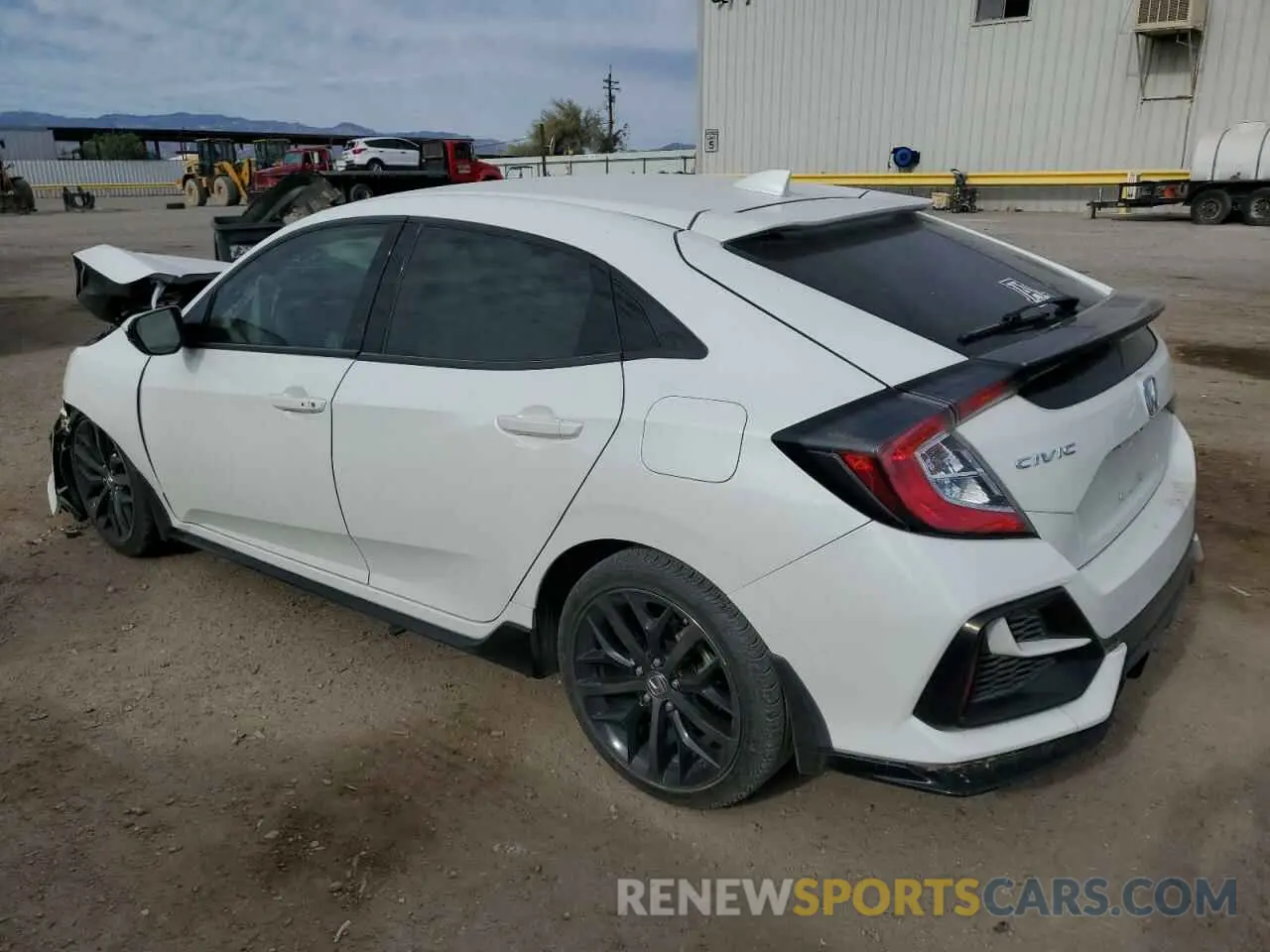 2 Photograph of a damaged car SHHFK7H45MU223130 HONDA CIVIC 2021