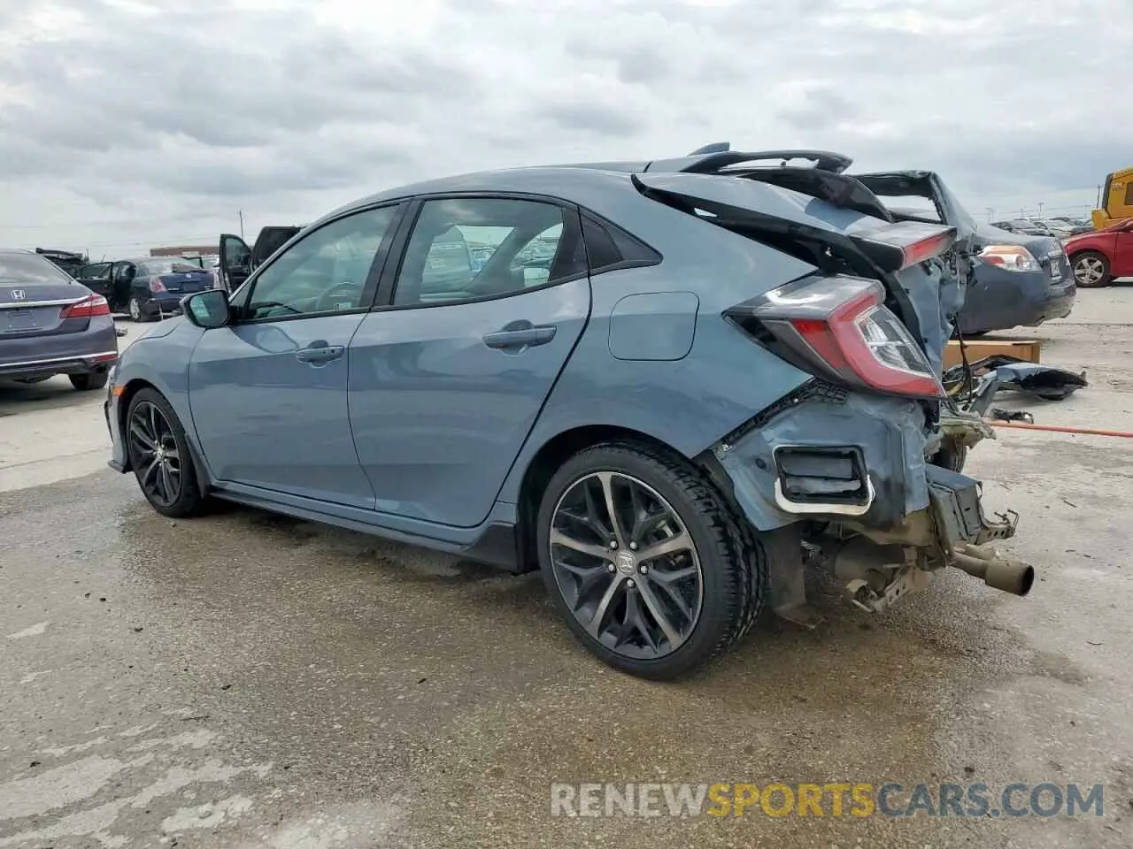 2 Photograph of a damaged car SHHFK7H45MU231339 HONDA CIVIC 2021