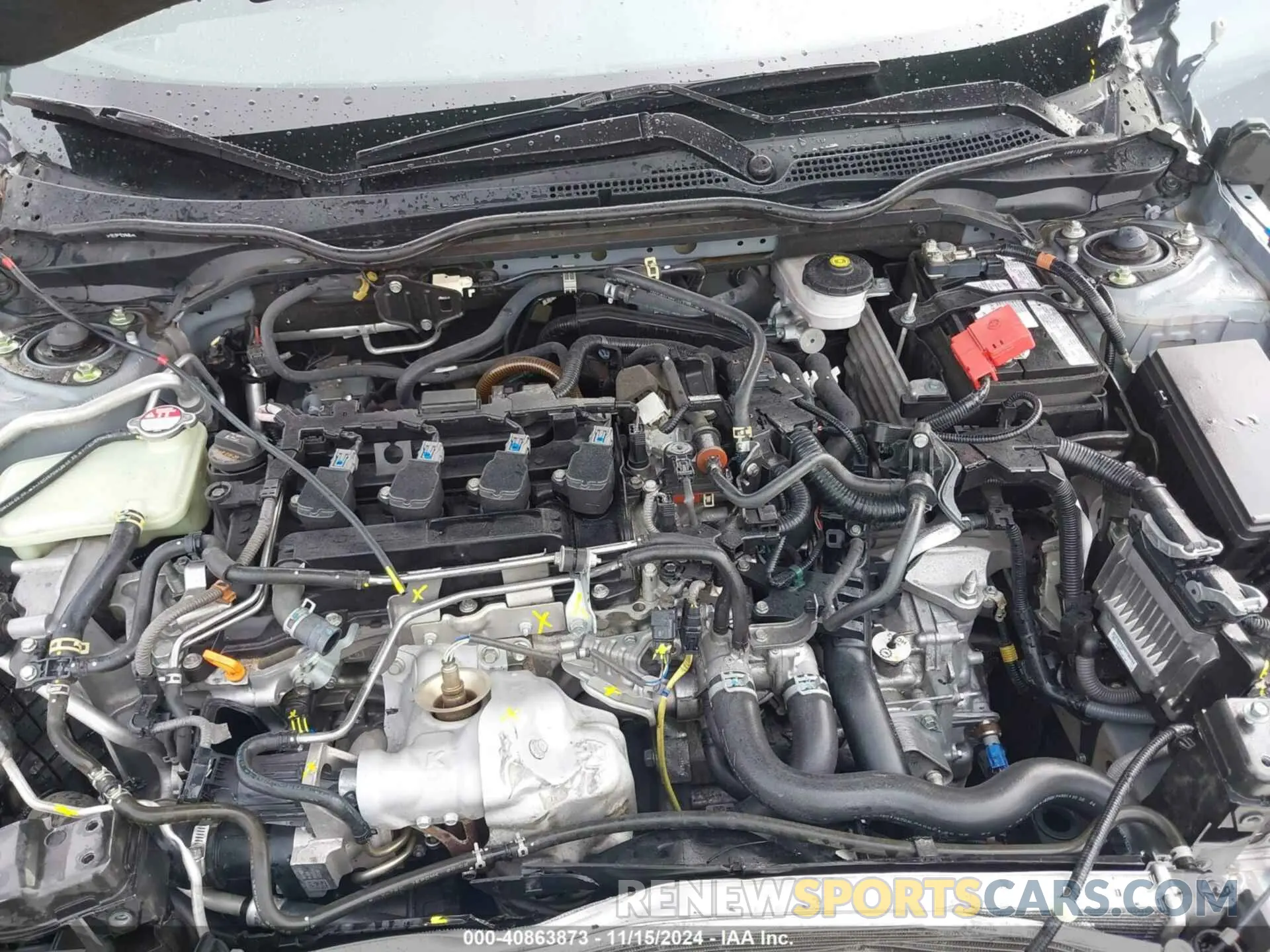 10 Photograph of a damaged car SHHFK7H45MU402560 HONDA CIVIC 2021