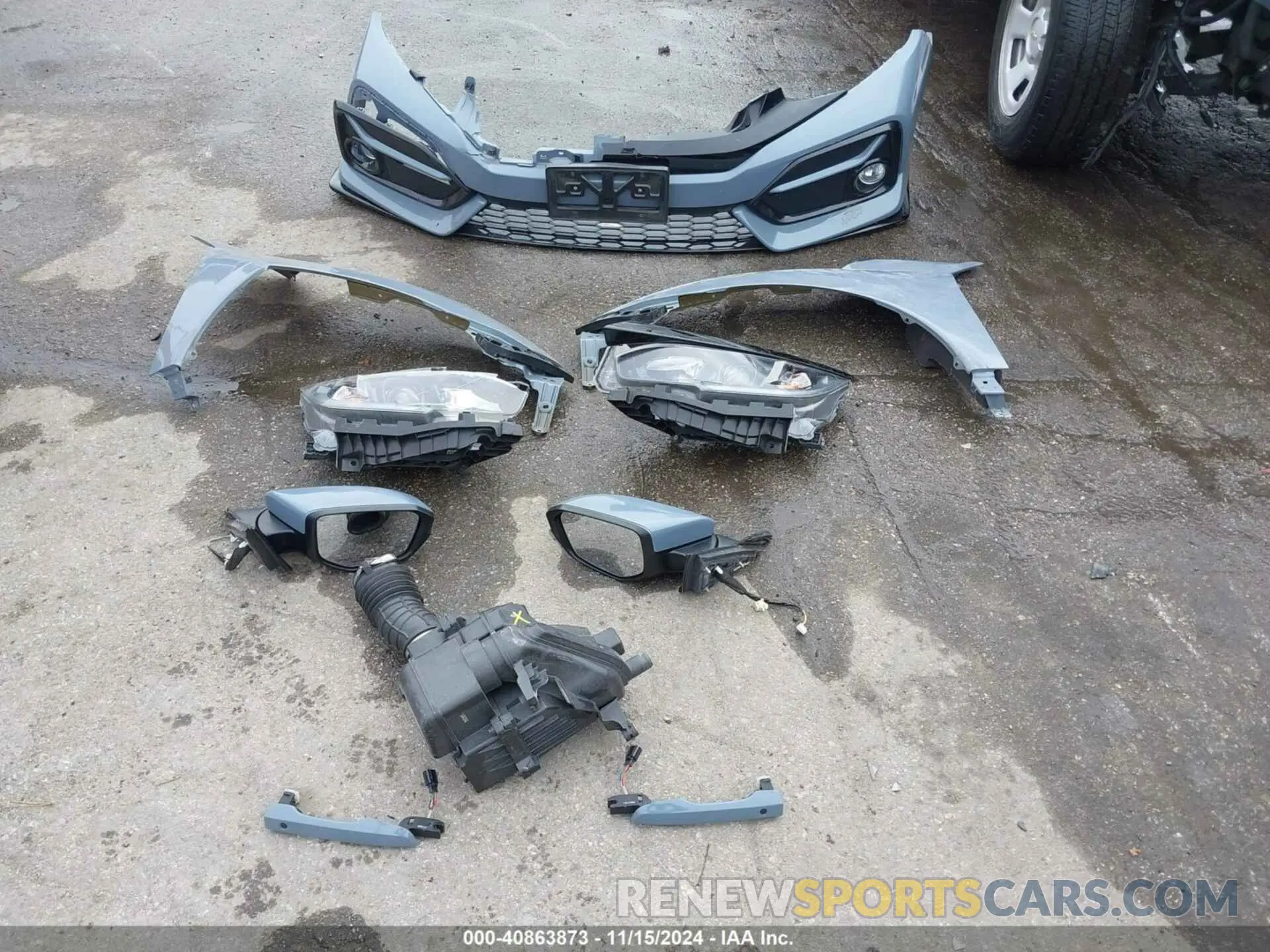 11 Photograph of a damaged car SHHFK7H45MU402560 HONDA CIVIC 2021