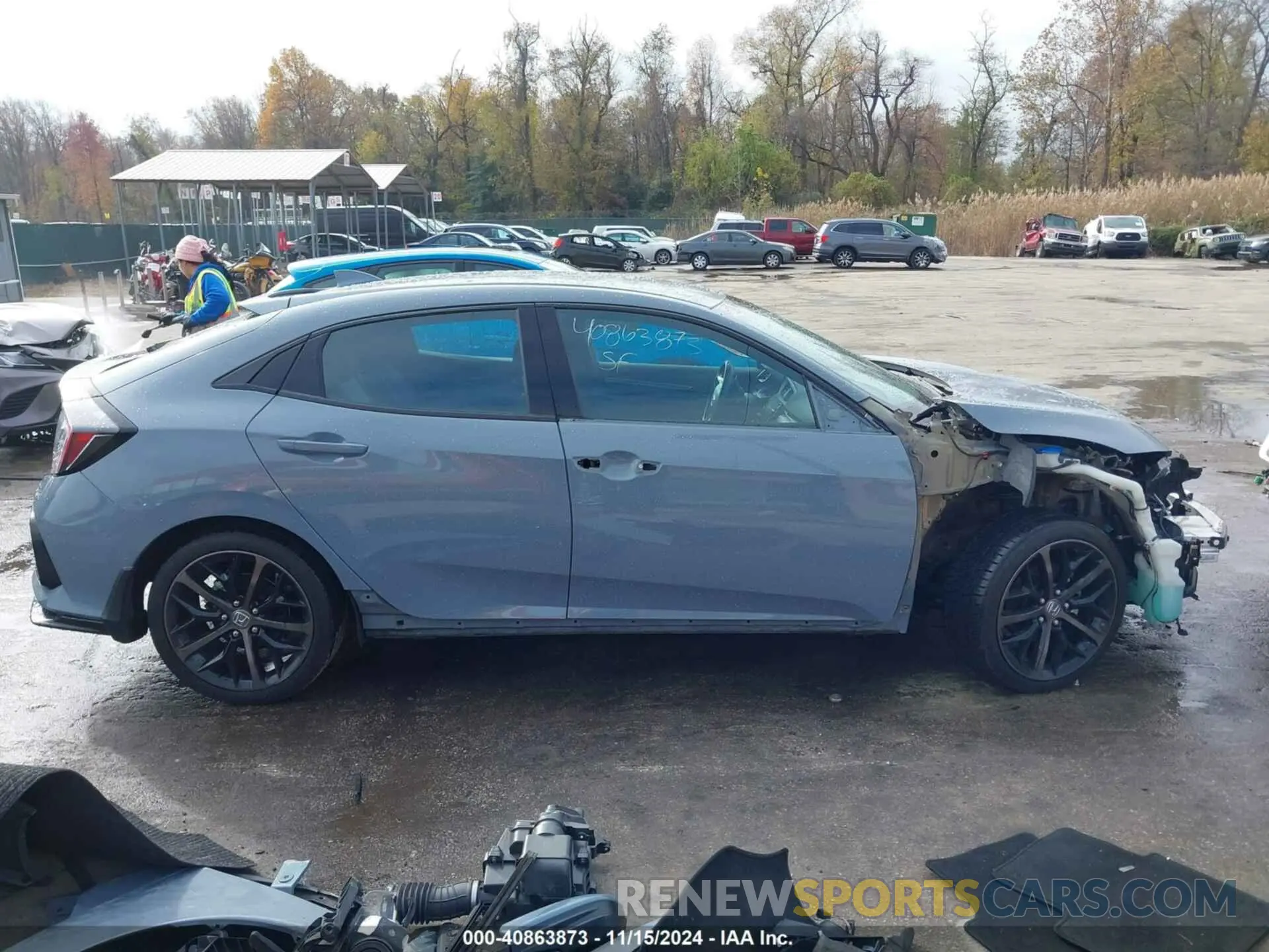 13 Photograph of a damaged car SHHFK7H45MU402560 HONDA CIVIC 2021