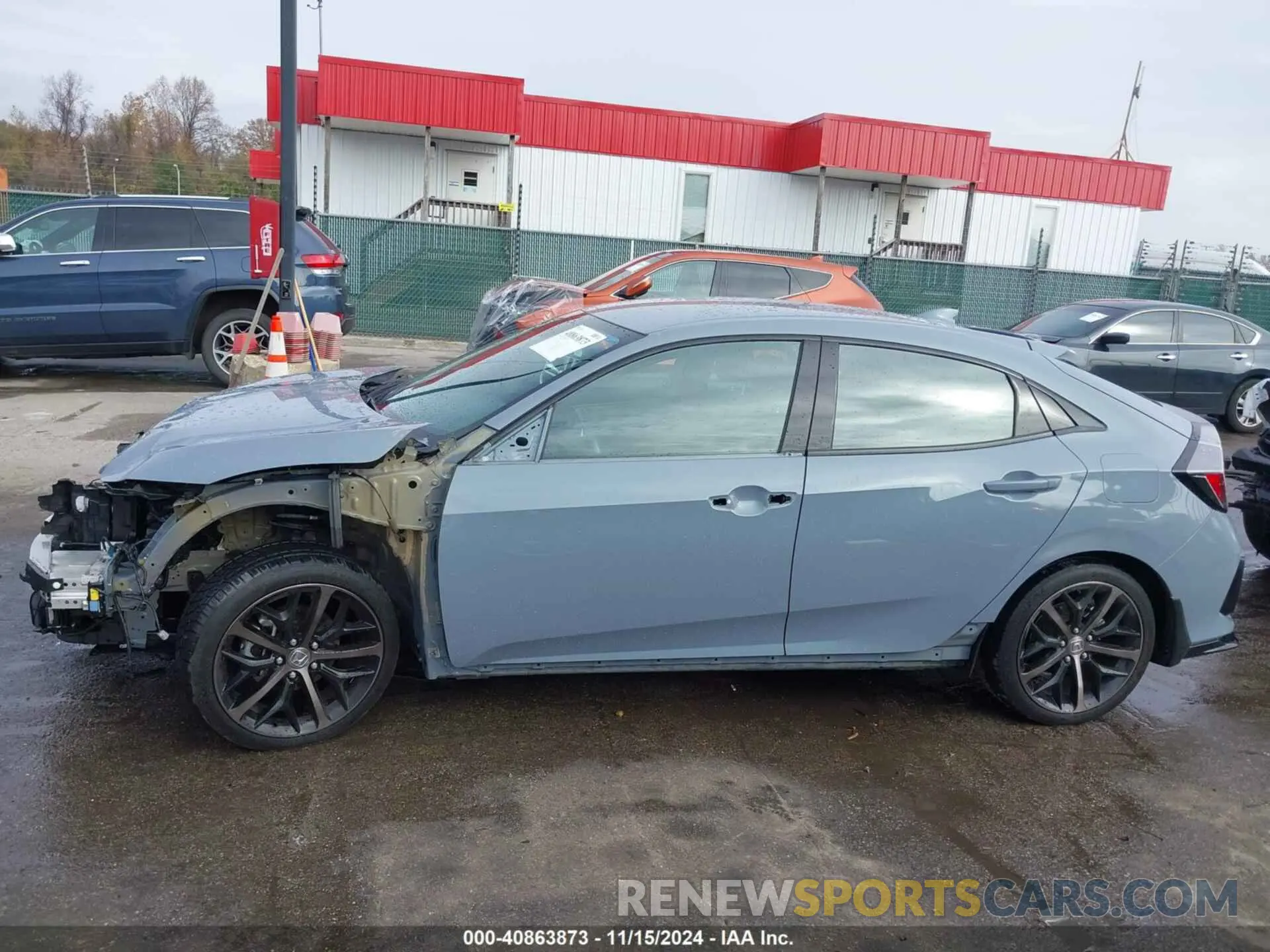 14 Photograph of a damaged car SHHFK7H45MU402560 HONDA CIVIC 2021