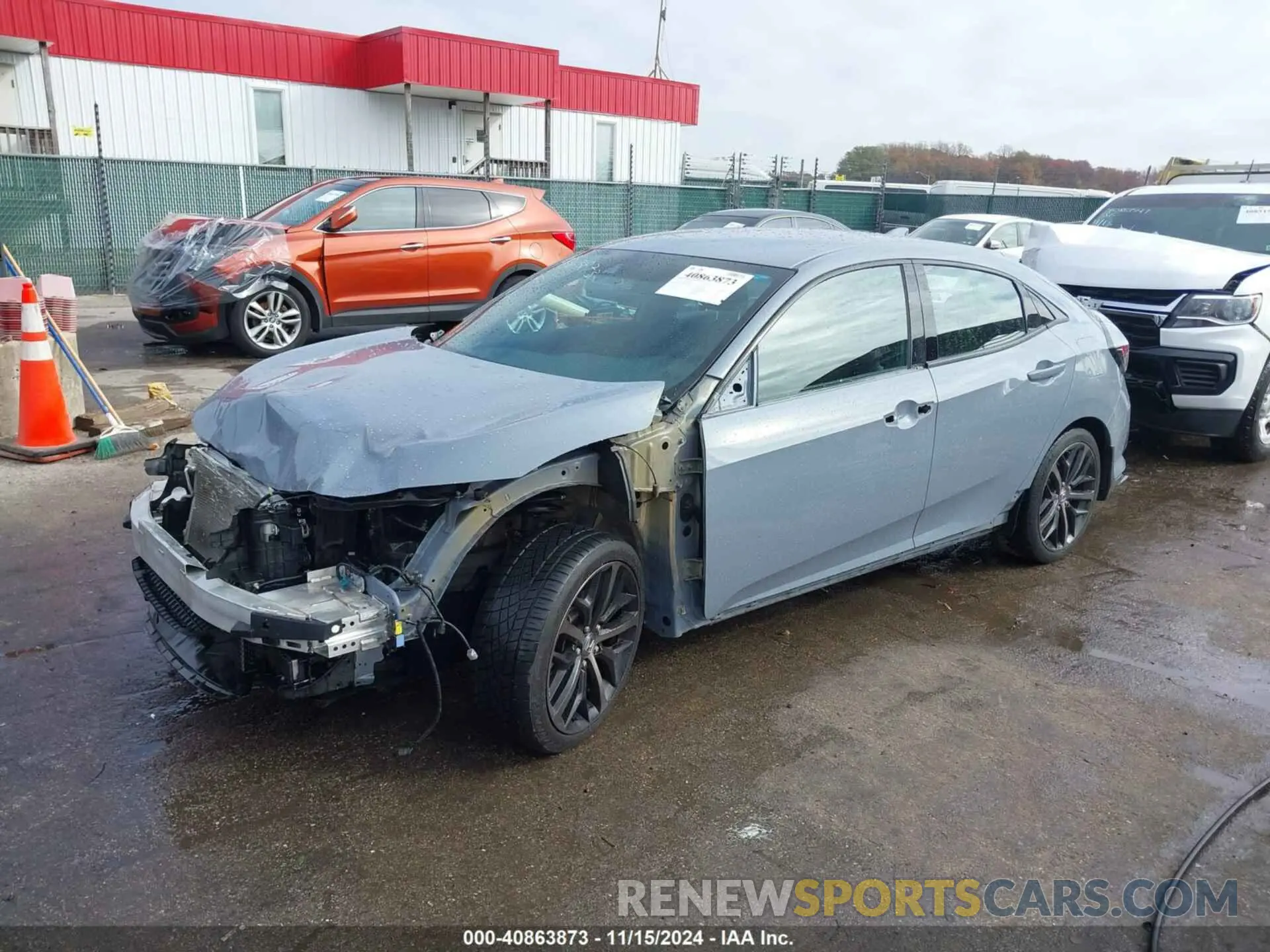 2 Photograph of a damaged car SHHFK7H45MU402560 HONDA CIVIC 2021