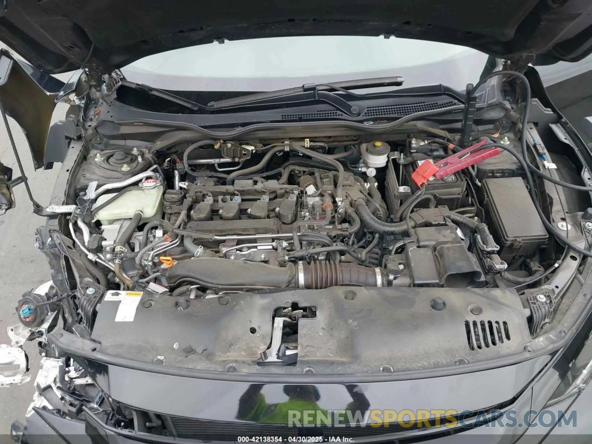 10 Photograph of a damaged car SHHFK7H45MU408813 HONDA CIVIC 2021