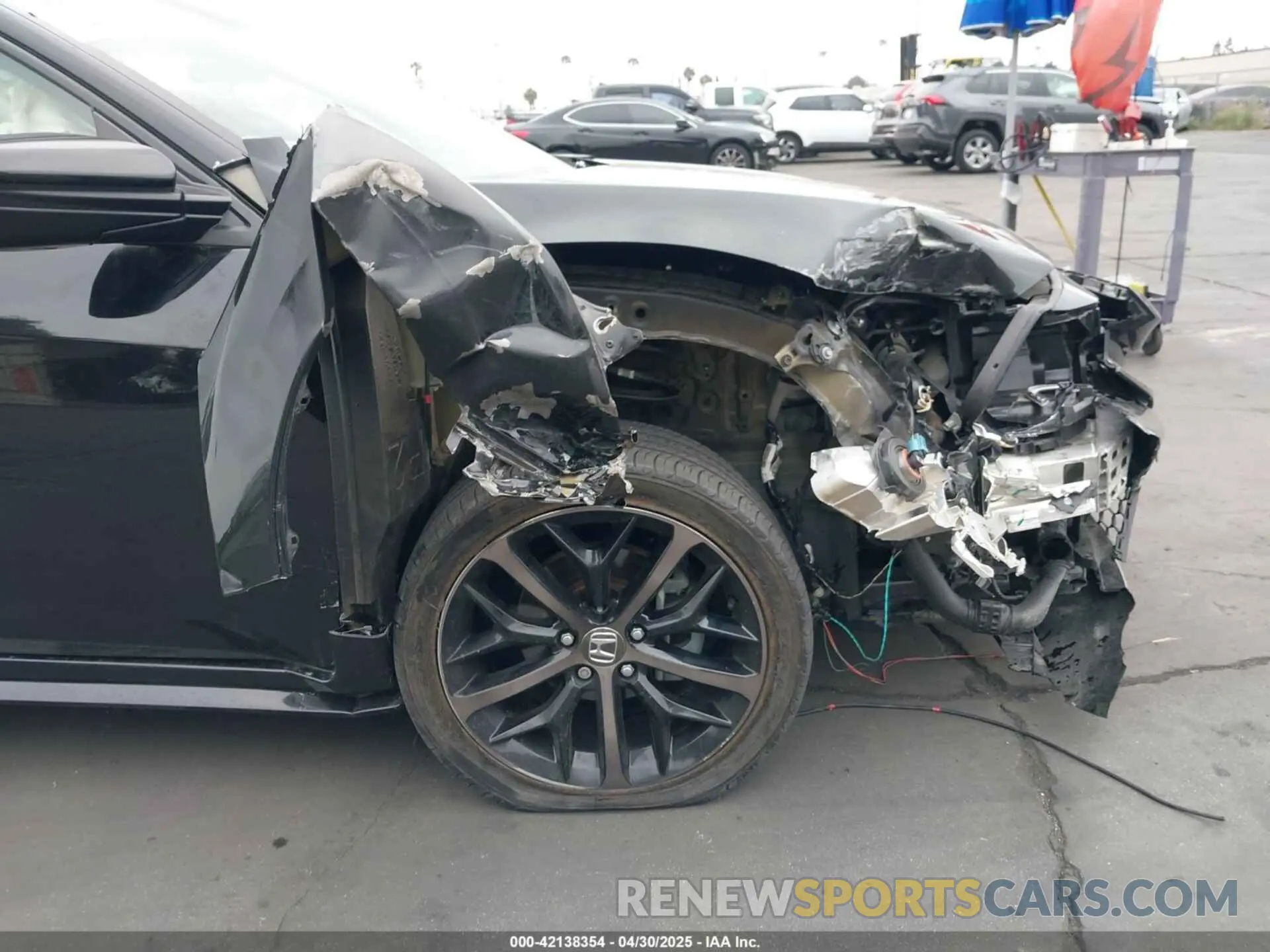 12 Photograph of a damaged car SHHFK7H45MU408813 HONDA CIVIC 2021