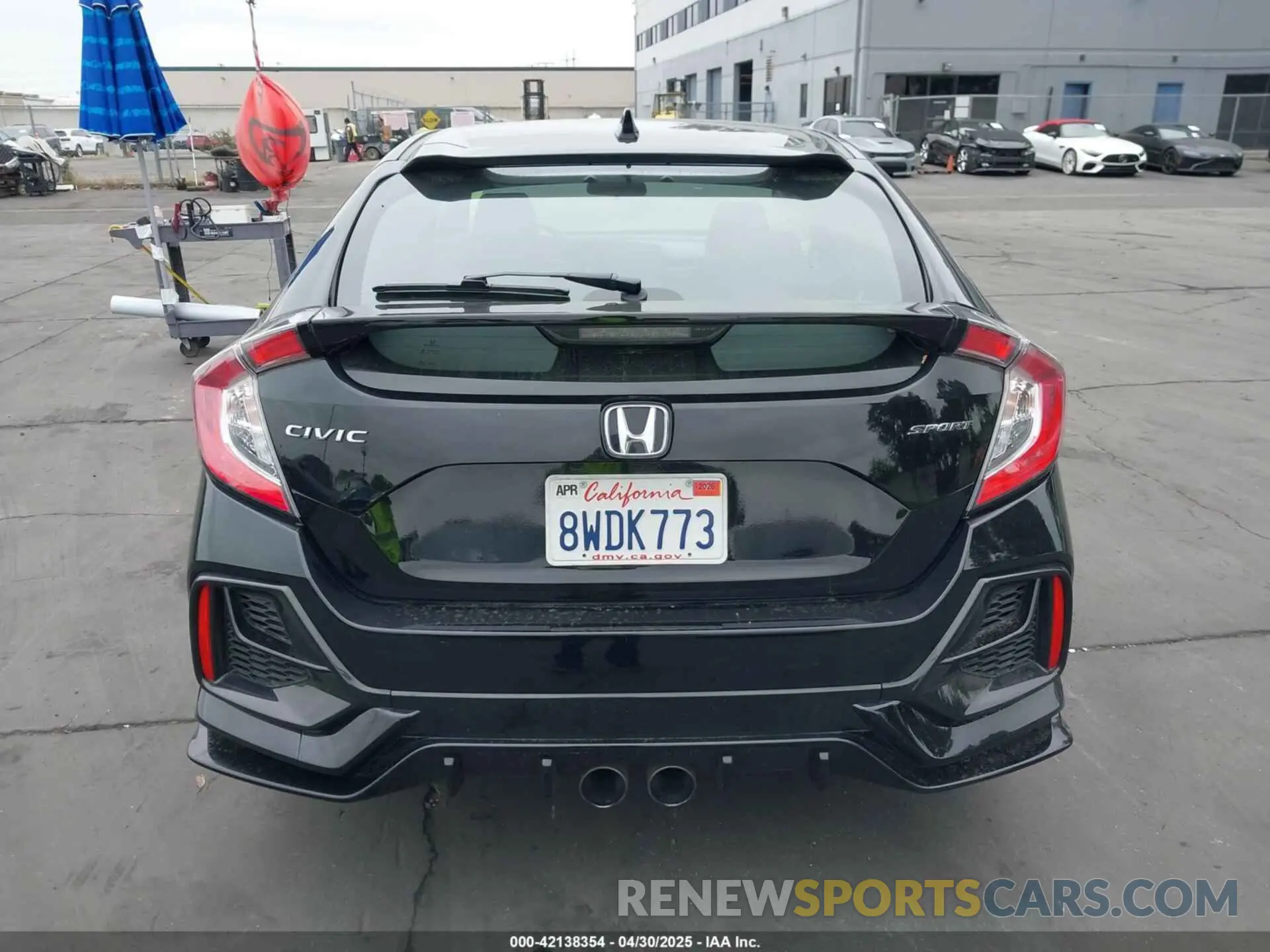 17 Photograph of a damaged car SHHFK7H45MU408813 HONDA CIVIC 2021