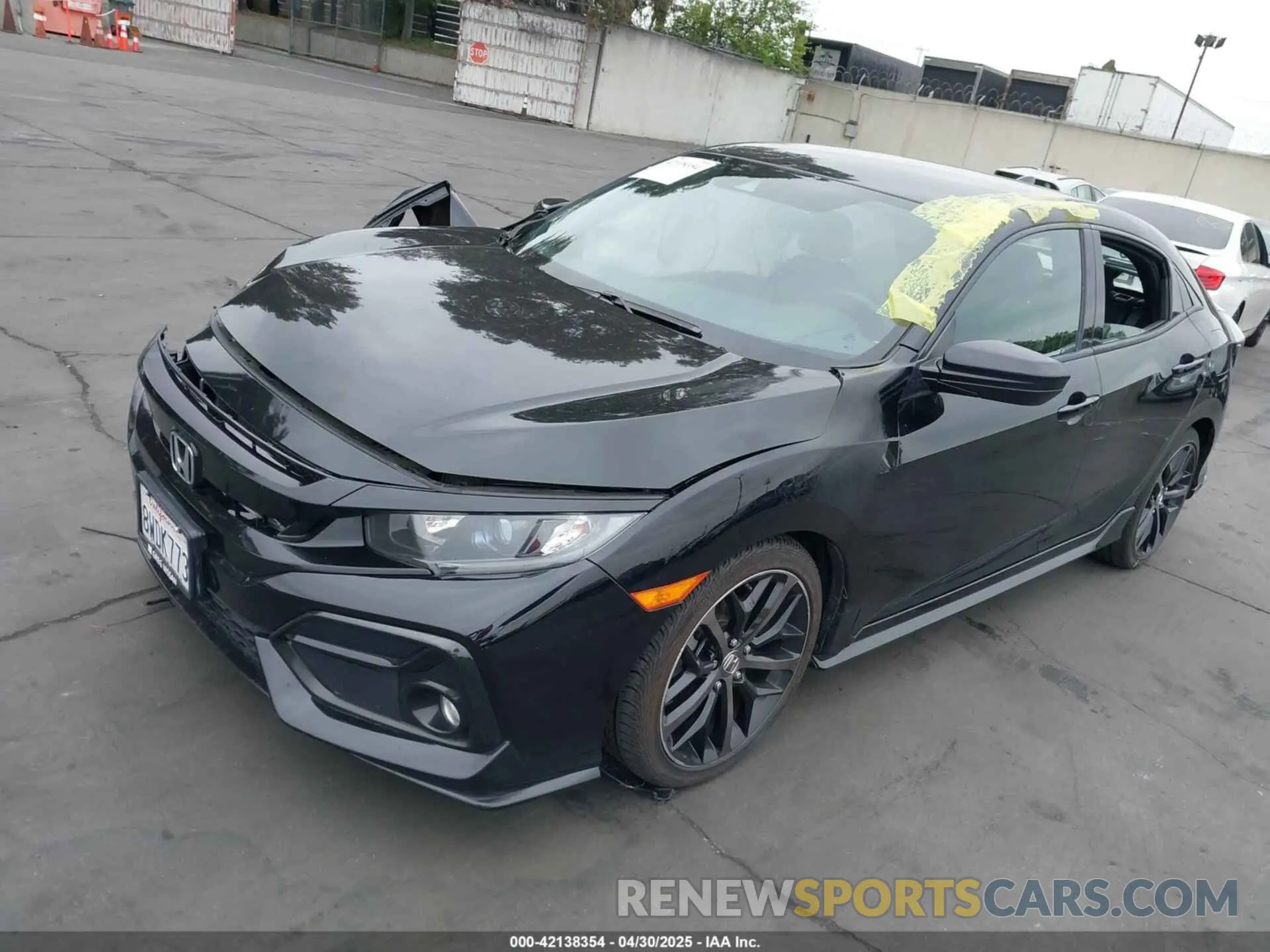 2 Photograph of a damaged car SHHFK7H45MU408813 HONDA CIVIC 2021