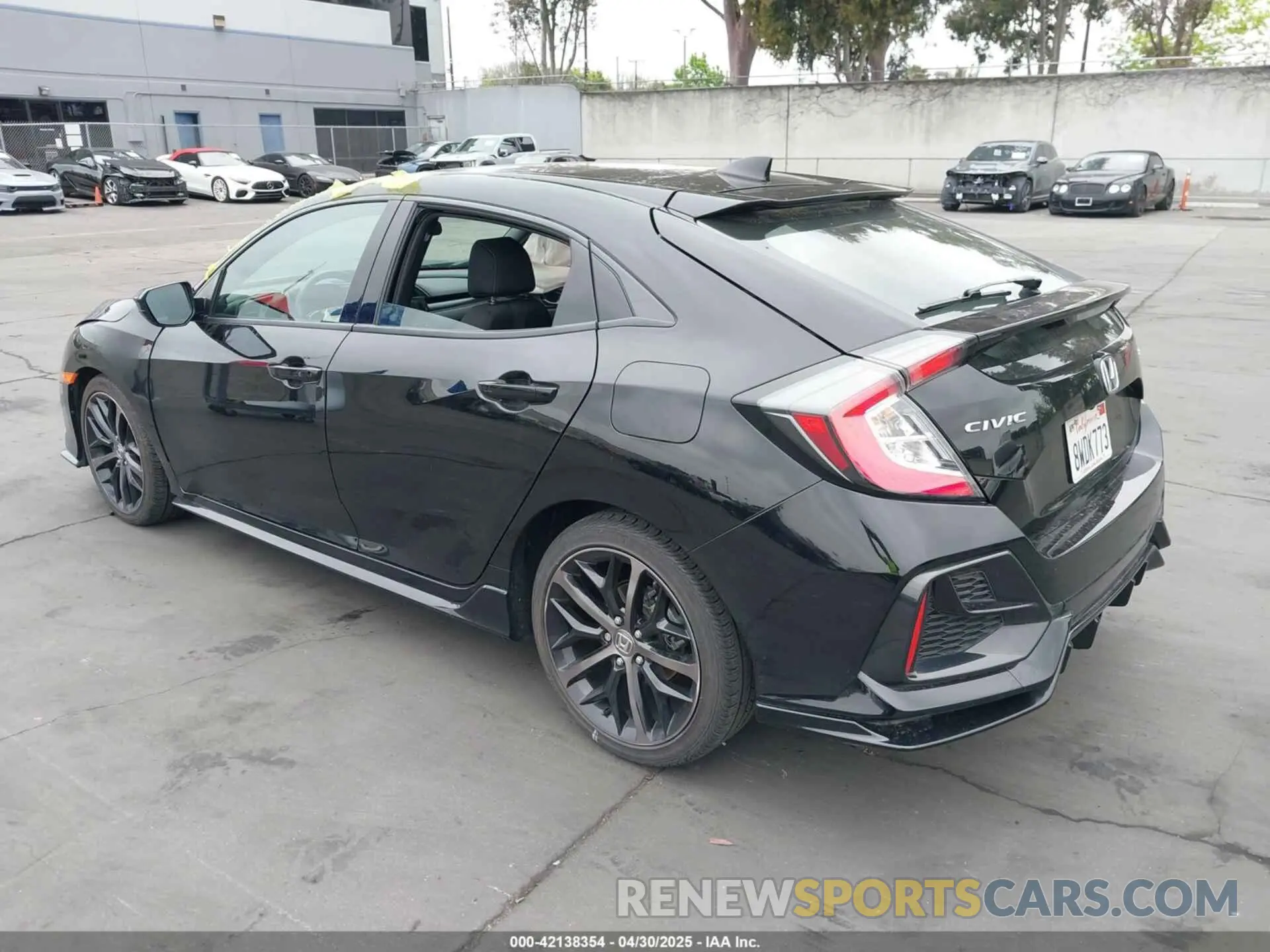 3 Photograph of a damaged car SHHFK7H45MU408813 HONDA CIVIC 2021