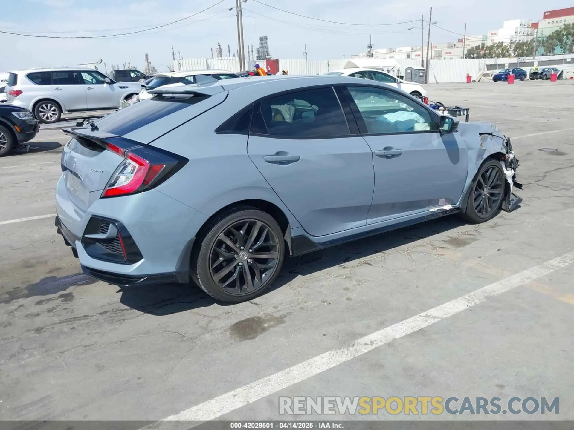 4 Photograph of a damaged car SHHFK7H45MU415261 HONDA CIVIC 2021