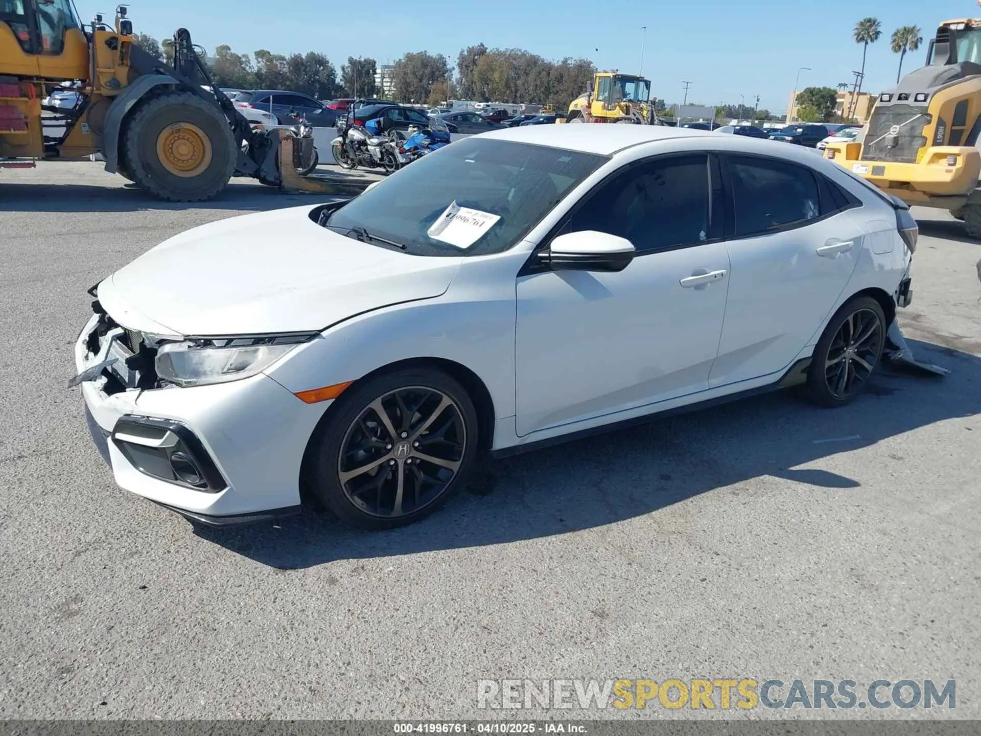2 Photograph of a damaged car SHHFK7H46MU207843 HONDA CIVIC 2021