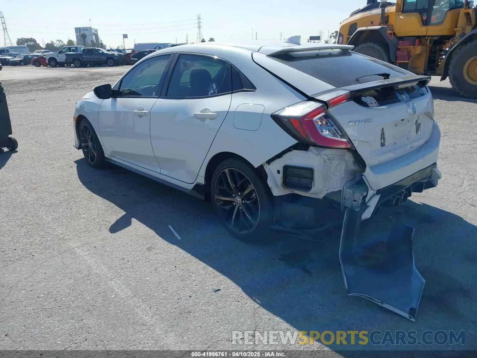 3 Photograph of a damaged car SHHFK7H46MU207843 HONDA CIVIC 2021