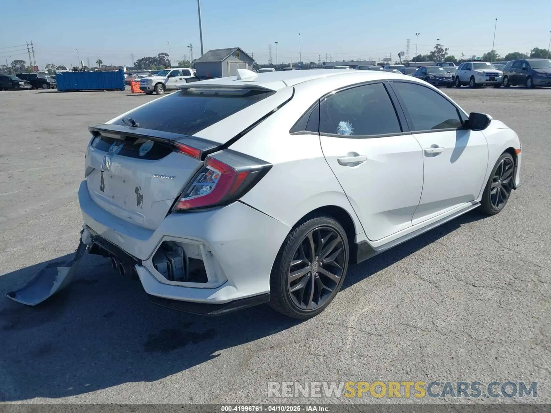 4 Photograph of a damaged car SHHFK7H46MU207843 HONDA CIVIC 2021