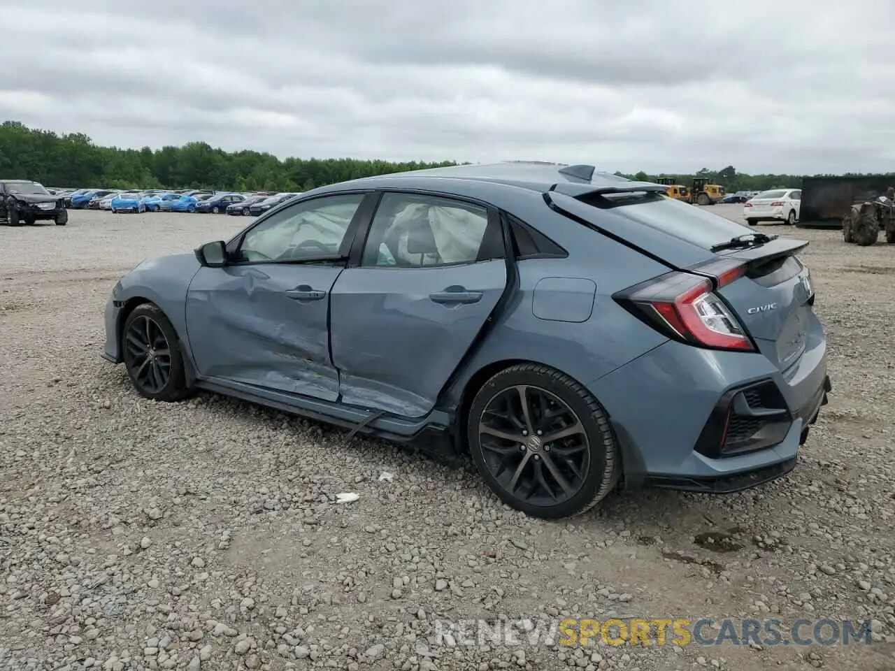 2 Photograph of a damaged car SHHFK7H46MU227977 HONDA CIVIC 2021