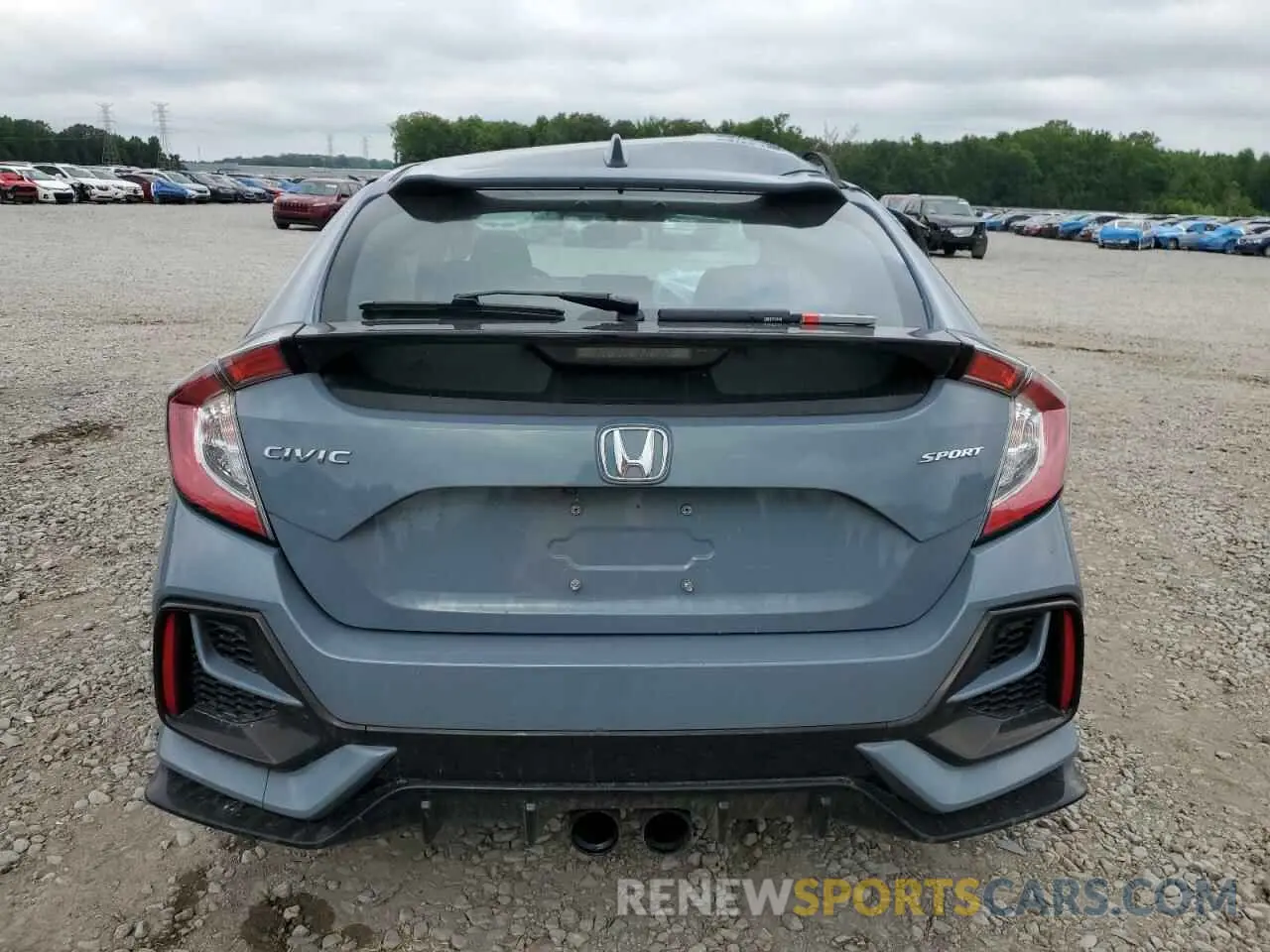 6 Photograph of a damaged car SHHFK7H46MU227977 HONDA CIVIC 2021