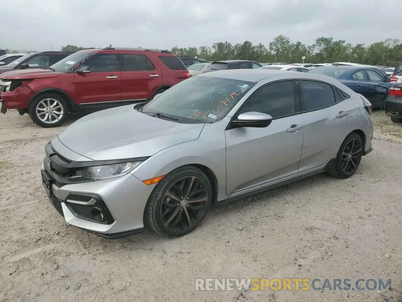 1 Photograph of a damaged car SHHFK7H46MU228546 HONDA CIVIC 2021
