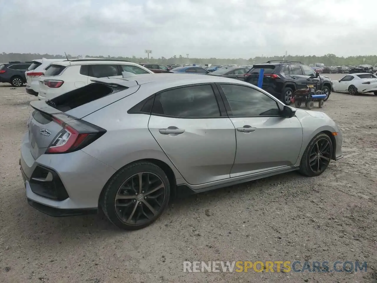3 Photograph of a damaged car SHHFK7H46MU228546 HONDA CIVIC 2021
