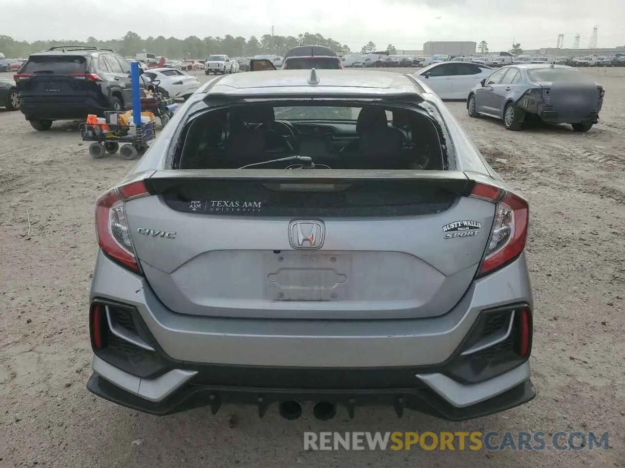 6 Photograph of a damaged car SHHFK7H46MU228546 HONDA CIVIC 2021