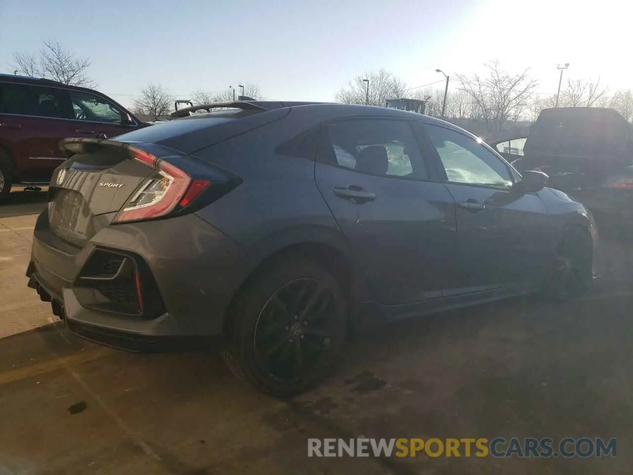 3 Photograph of a damaged car SHHFK7H46MU230362 HONDA CIVIC 2021