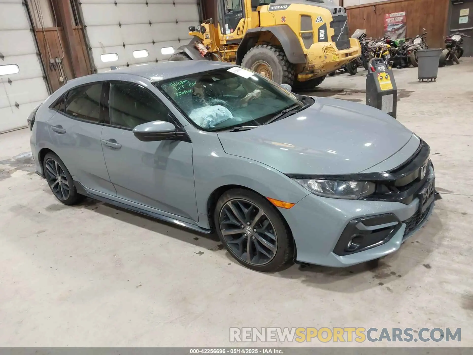 1 Photograph of a damaged car SHHFK7H46MU405306 HONDA CIVIC 2021