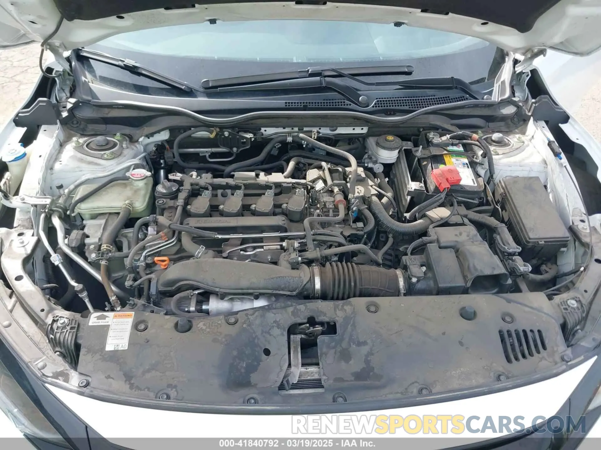 10 Photograph of a damaged car SHHFK7H46MU414023 HONDA CIVIC 2021