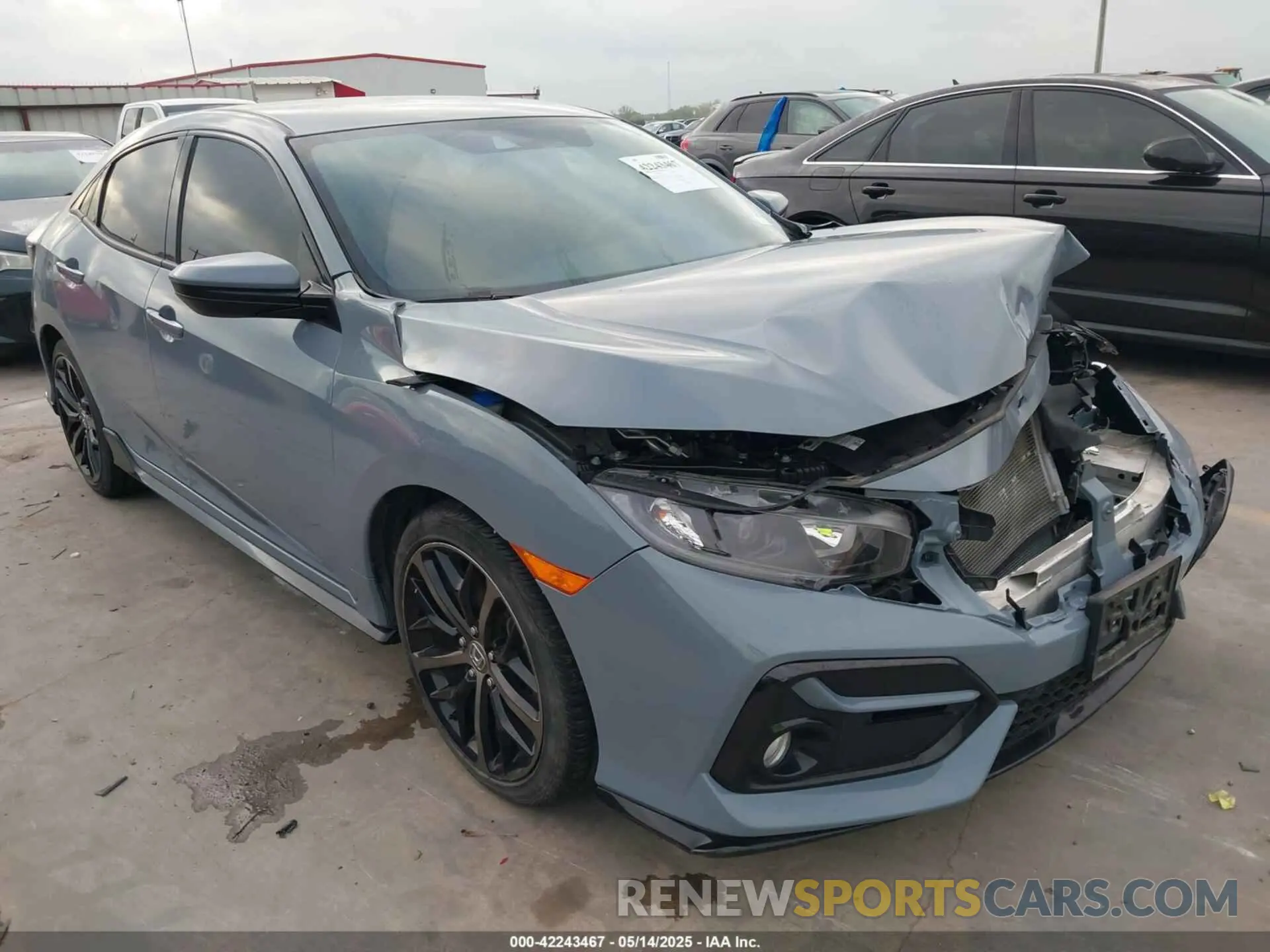 1 Photograph of a damaged car SHHFK7H46MU418959 HONDA CIVIC 2021
