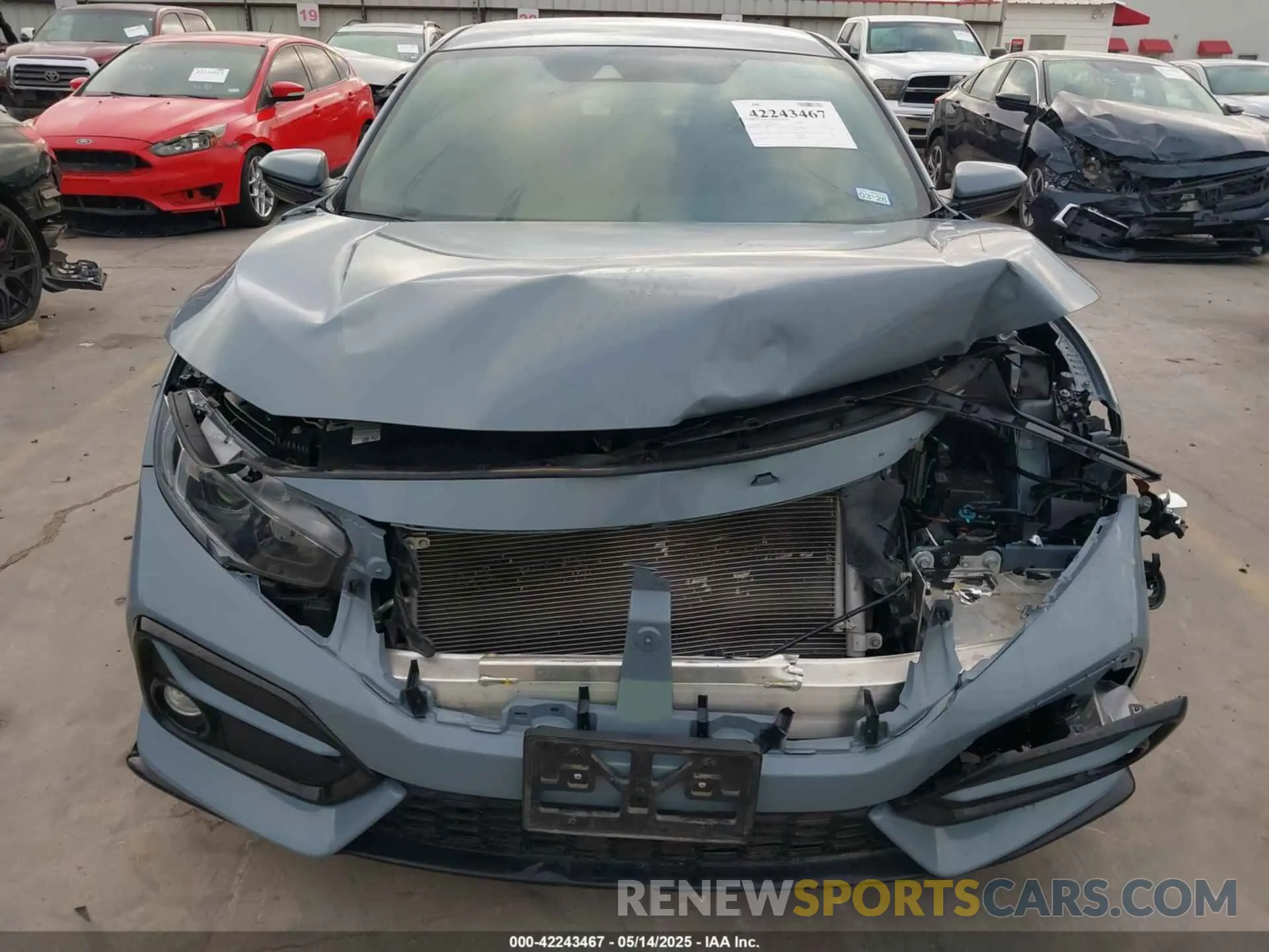 13 Photograph of a damaged car SHHFK7H46MU418959 HONDA CIVIC 2021