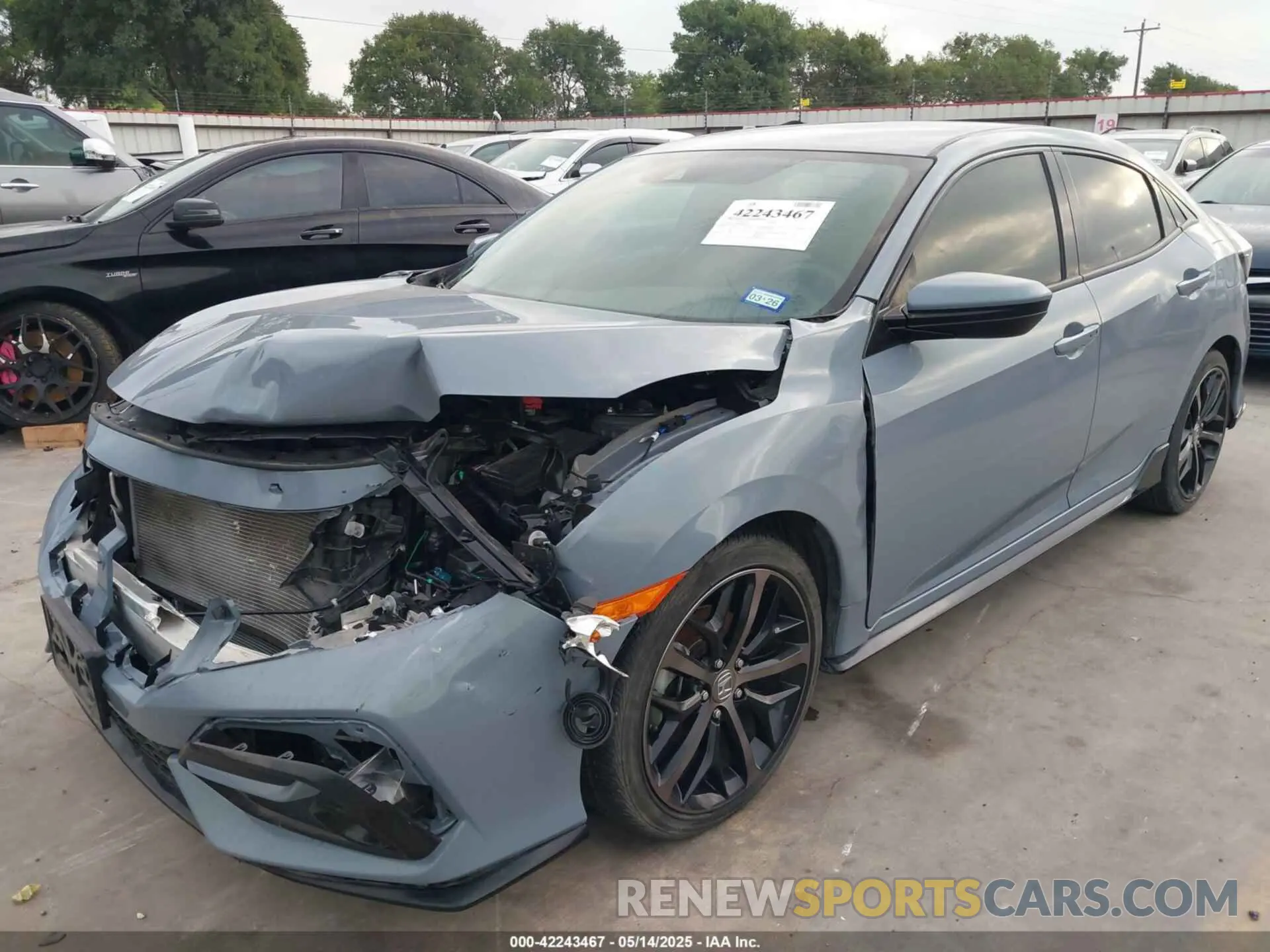 2 Photograph of a damaged car SHHFK7H46MU418959 HONDA CIVIC 2021