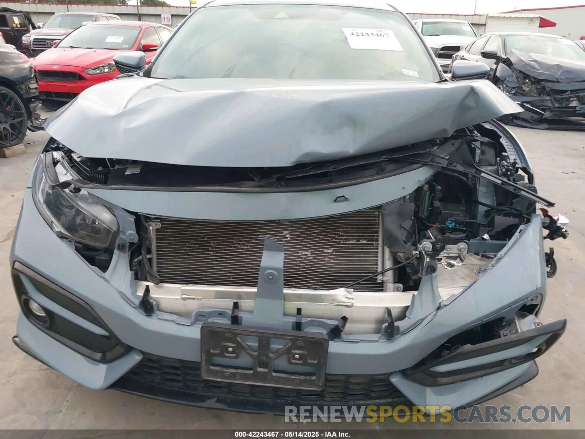 6 Photograph of a damaged car SHHFK7H46MU418959 HONDA CIVIC 2021