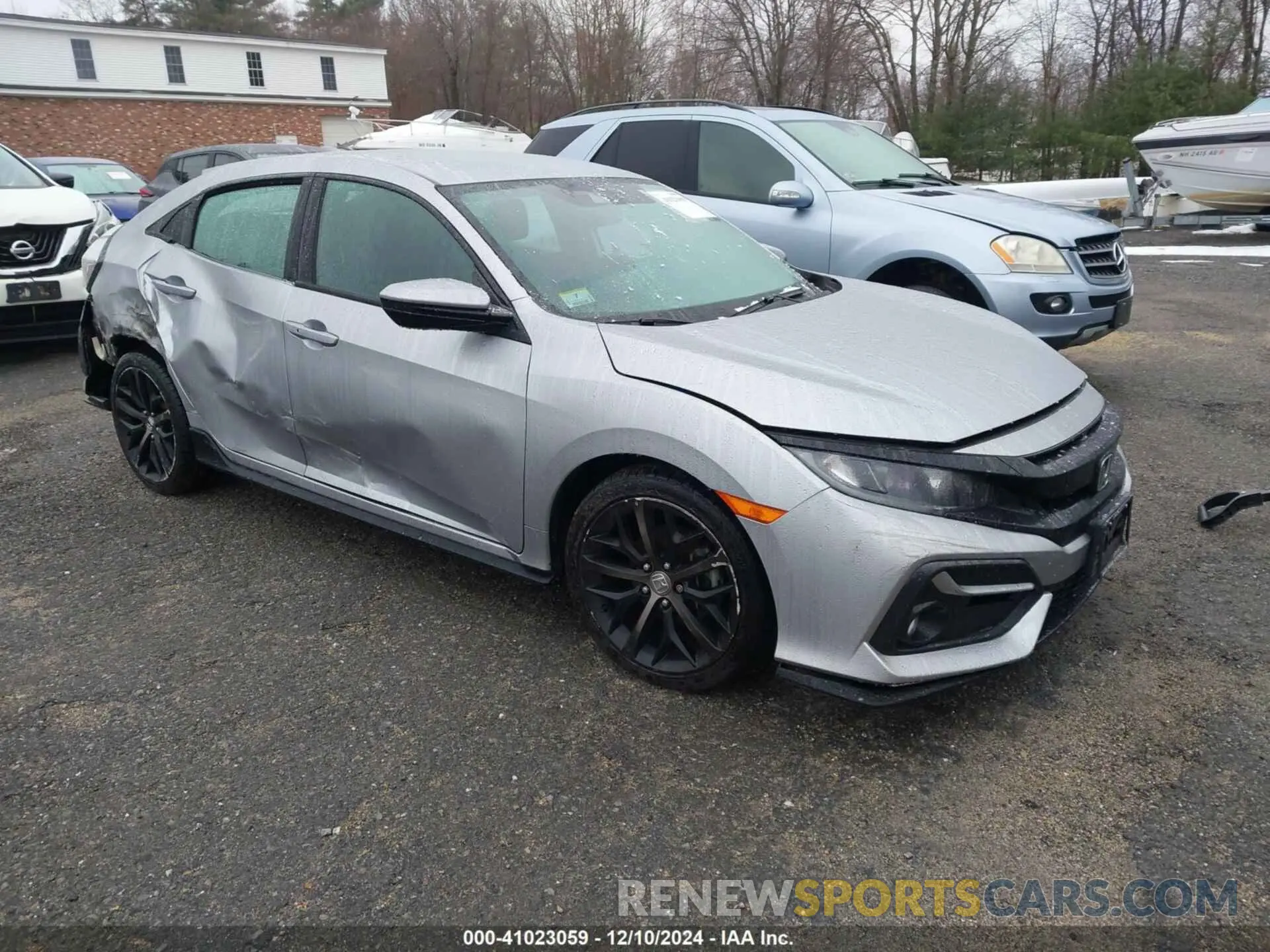 1 Photograph of a damaged car SHHFK7H46MU423627 HONDA CIVIC 2021
