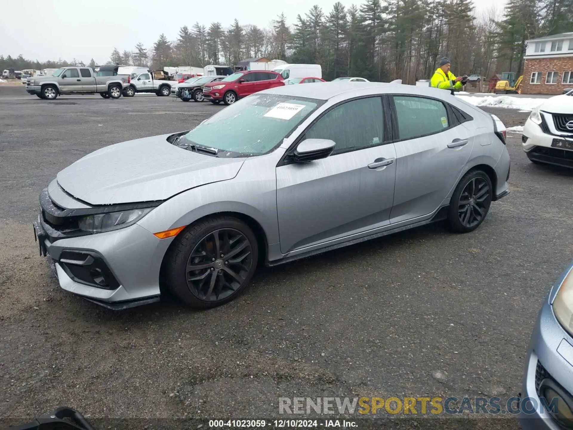 2 Photograph of a damaged car SHHFK7H46MU423627 HONDA CIVIC 2021