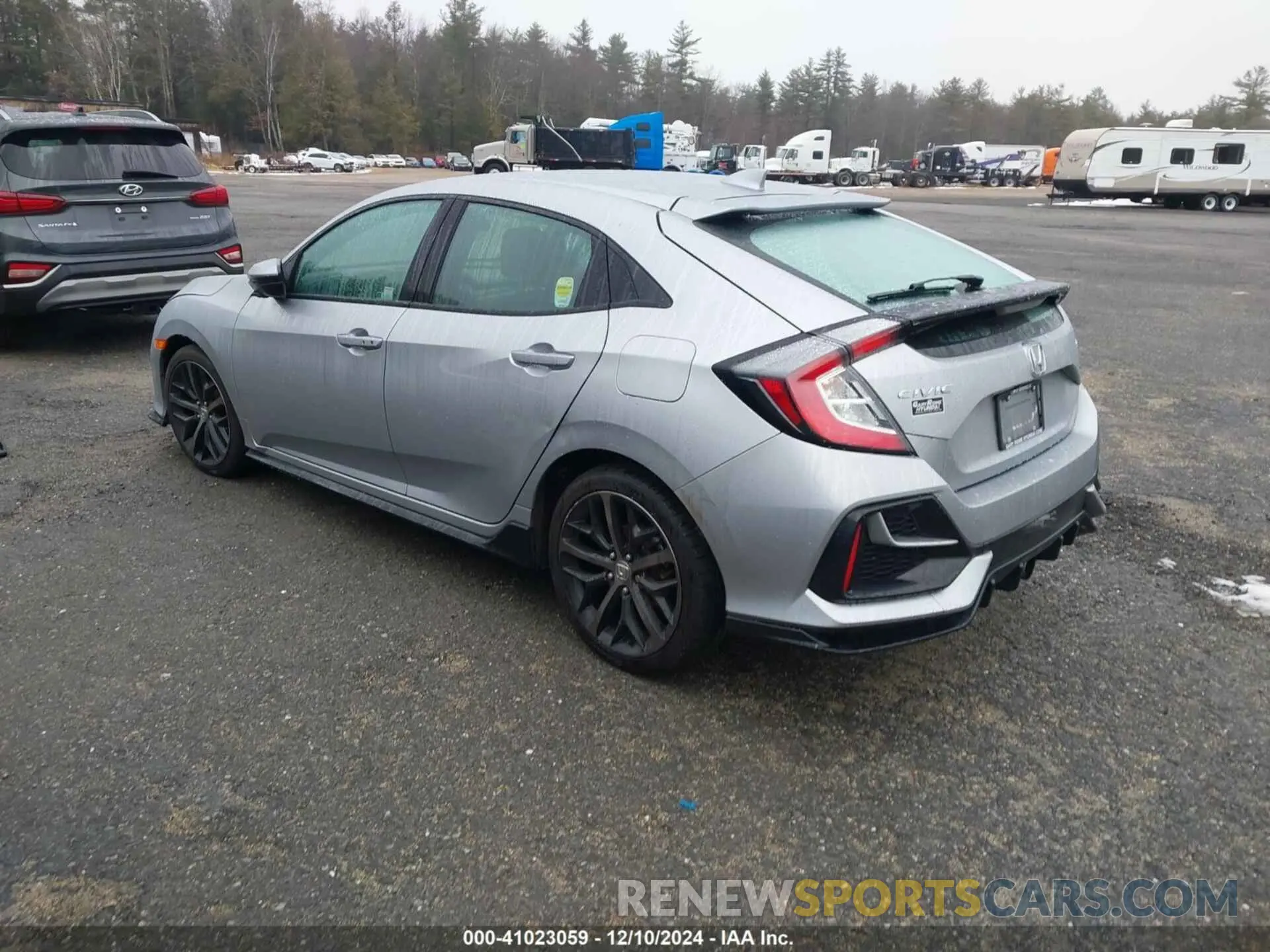 3 Photograph of a damaged car SHHFK7H46MU423627 HONDA CIVIC 2021