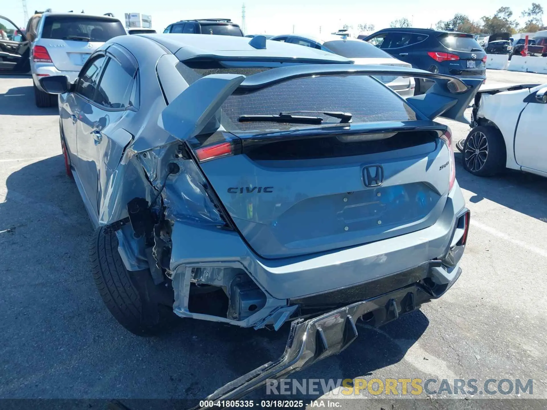 3 Photograph of a damaged car SHHFK7H46MU426009 HONDA CIVIC 2021
