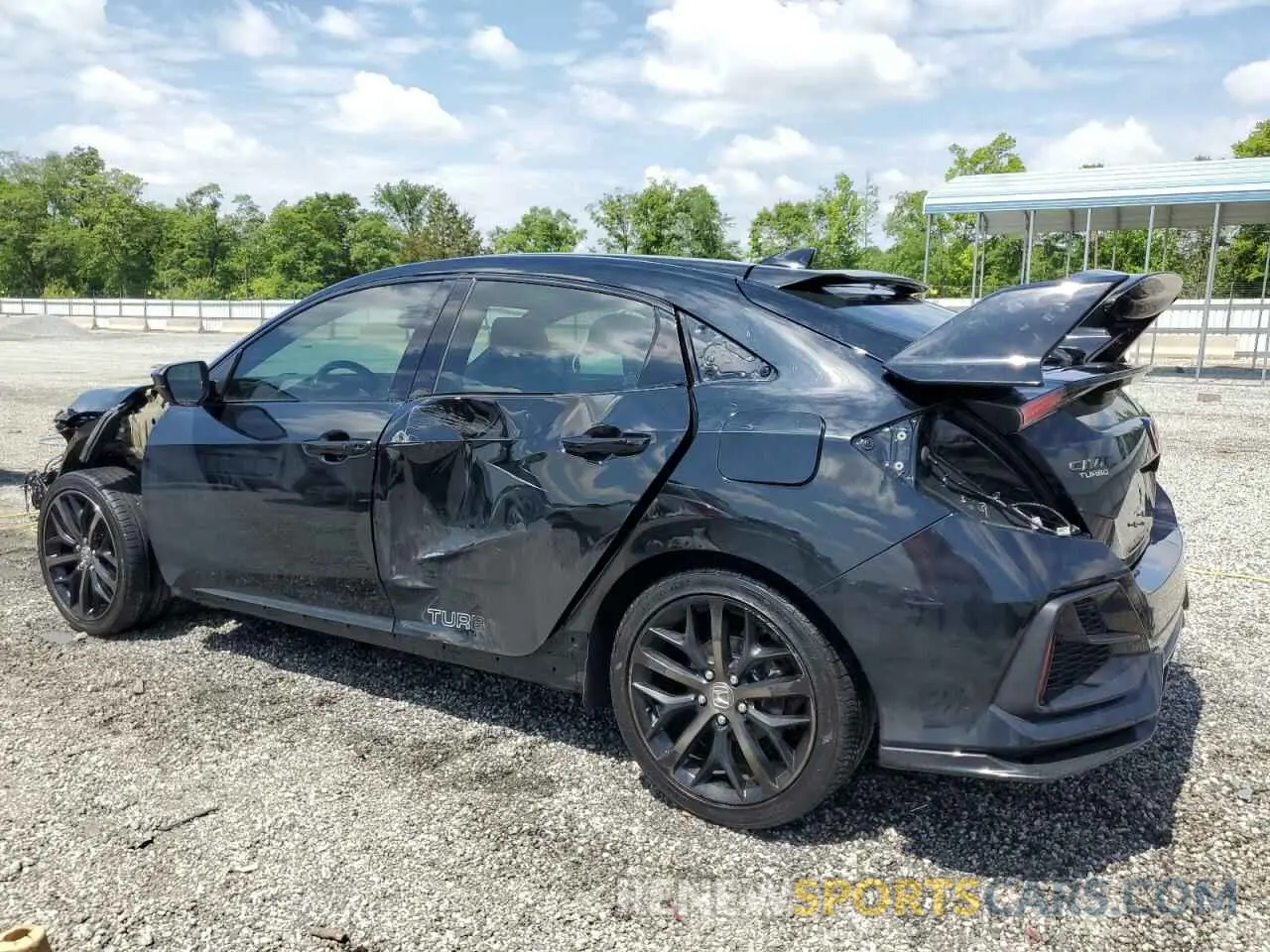 2 Photograph of a damaged car SHHFK7H47MU201758 HONDA CIVIC 2021