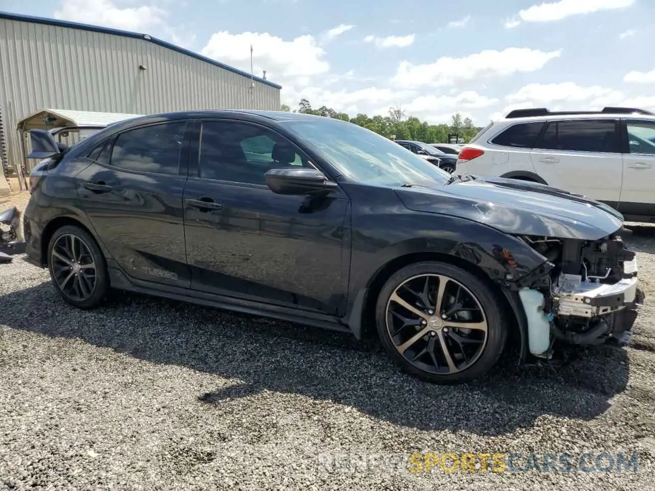 4 Photograph of a damaged car SHHFK7H47MU201758 HONDA CIVIC 2021