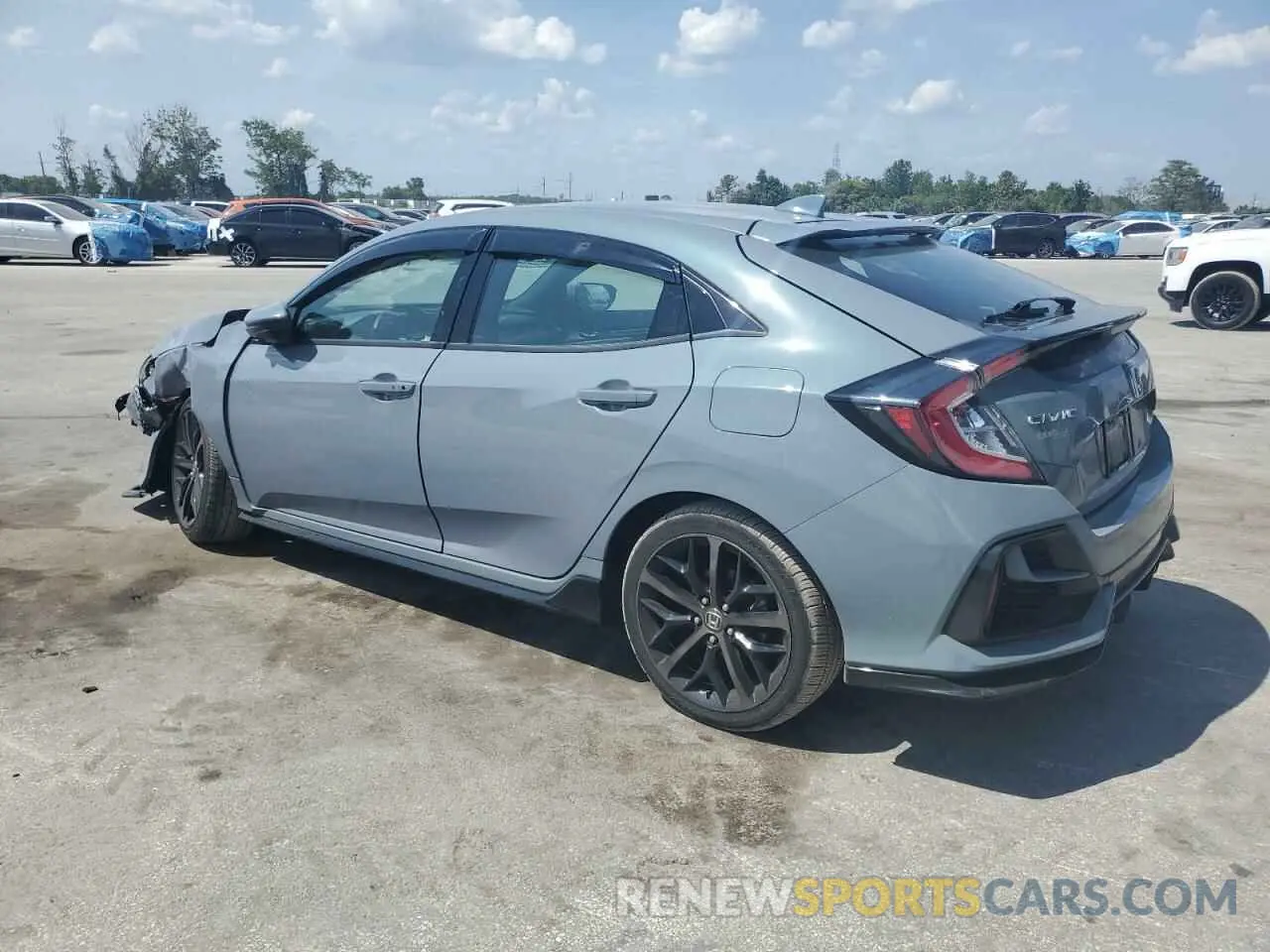 2 Photograph of a damaged car SHHFK7H47MU209309 HONDA CIVIC 2021