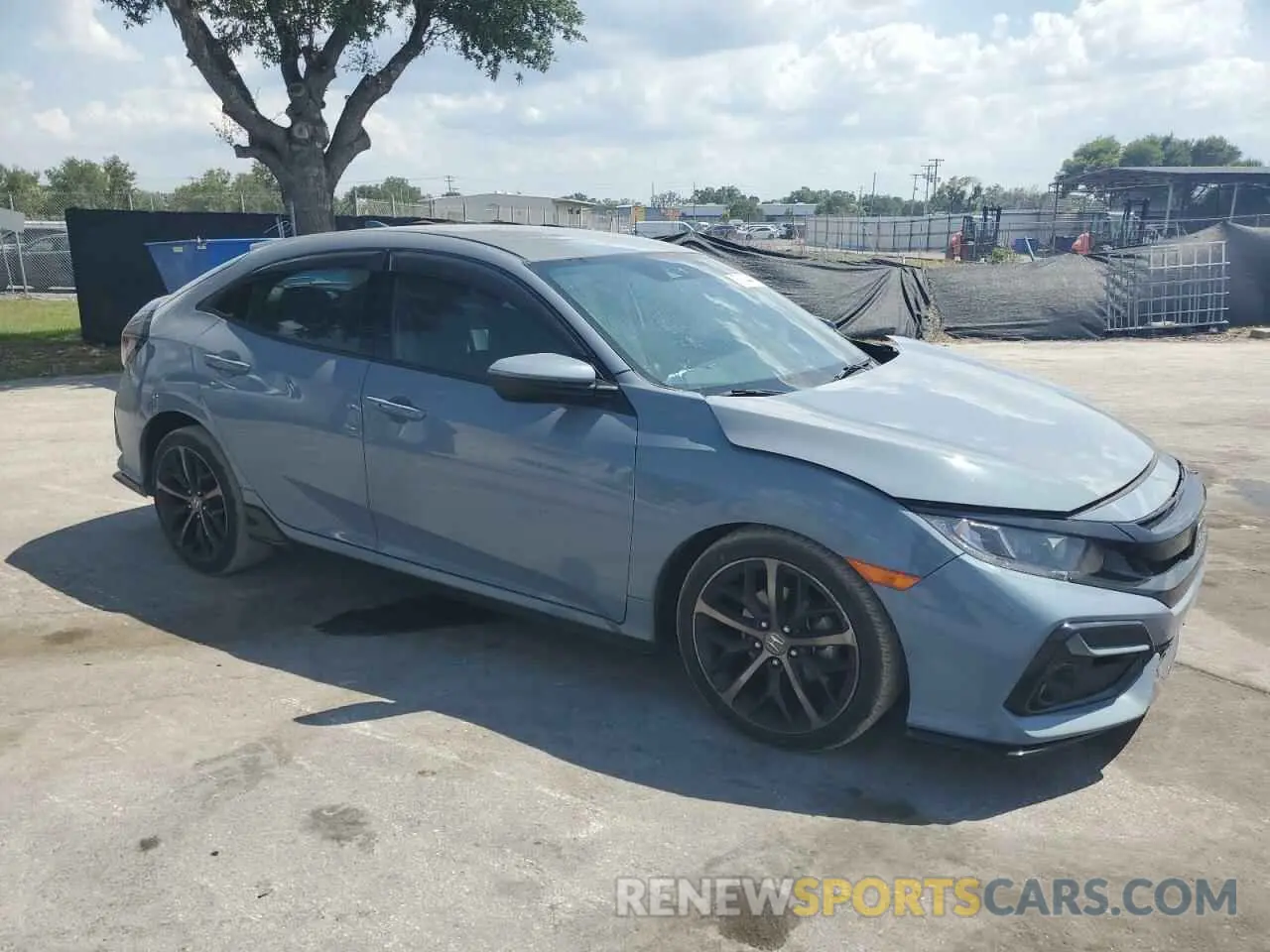 4 Photograph of a damaged car SHHFK7H47MU209309 HONDA CIVIC 2021