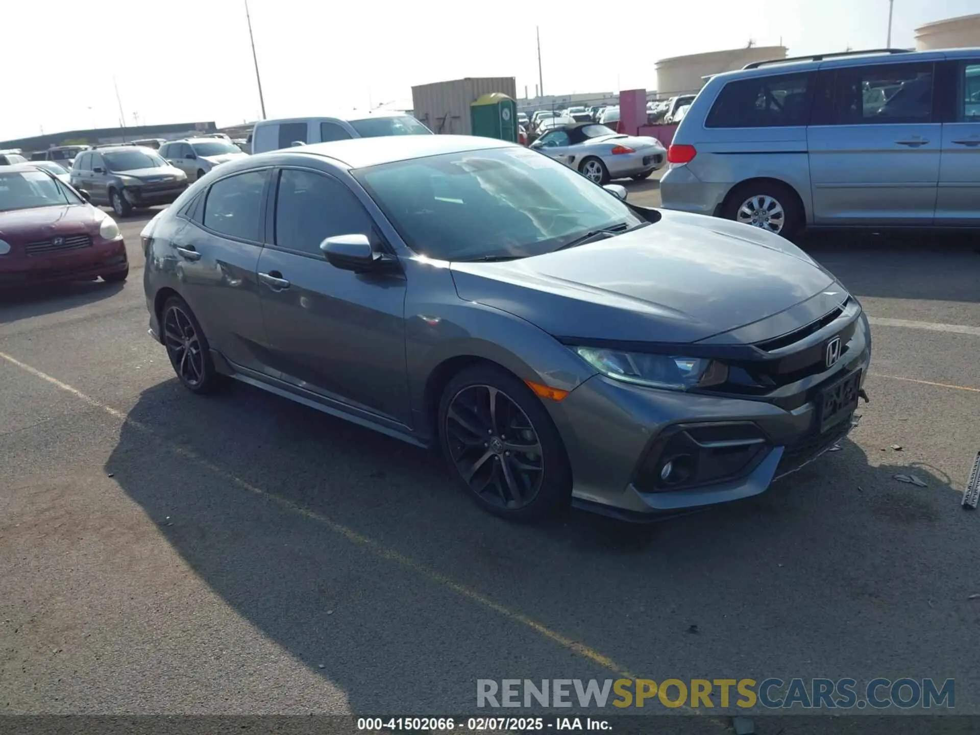 1 Photograph of a damaged car SHHFK7H47MU210265 HONDA CIVIC 2021