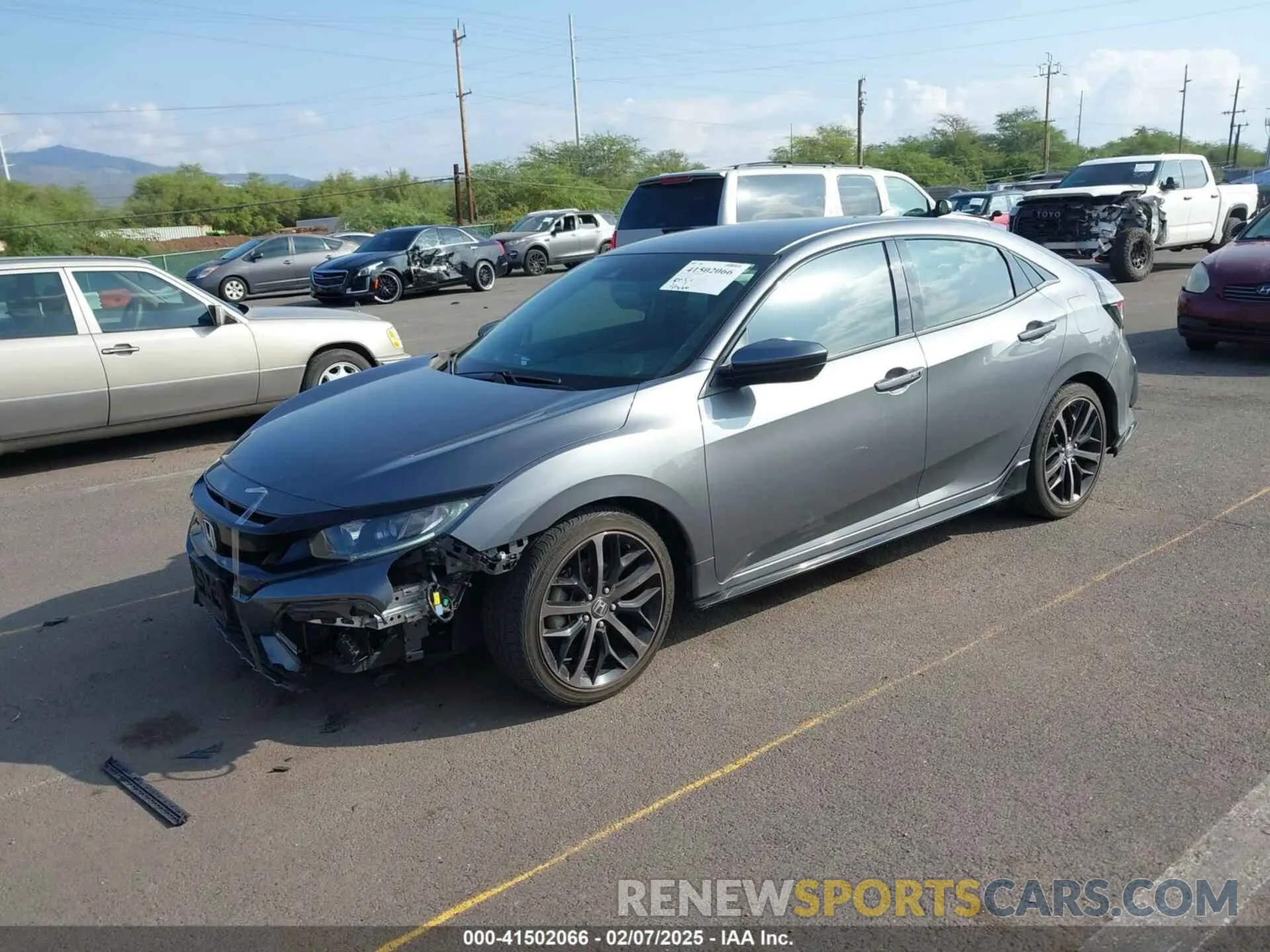 2 Photograph of a damaged car SHHFK7H47MU210265 HONDA CIVIC 2021