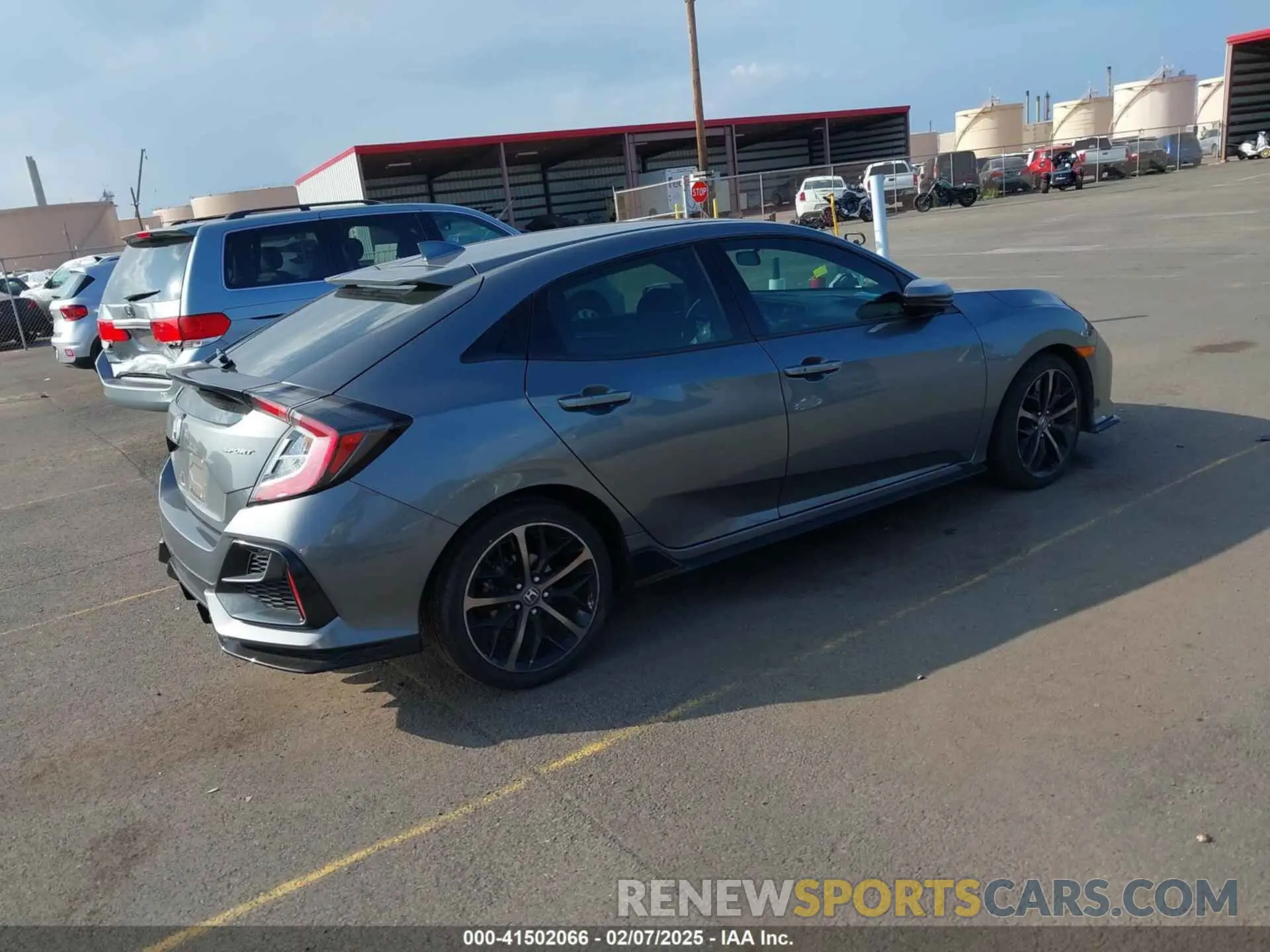 4 Photograph of a damaged car SHHFK7H47MU210265 HONDA CIVIC 2021