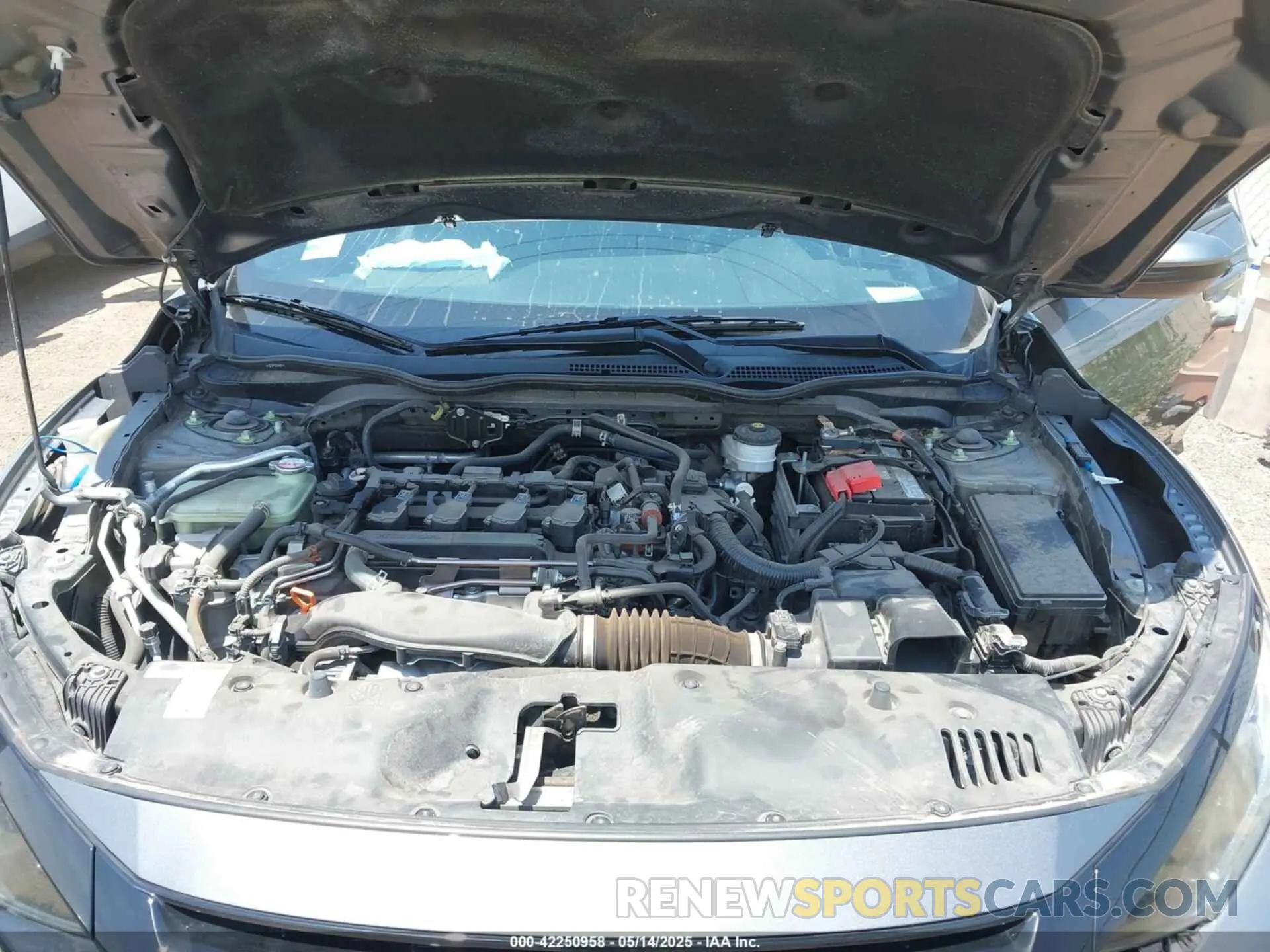 10 Photograph of a damaged car SHHFK7H47MU223498 HONDA CIVIC 2021