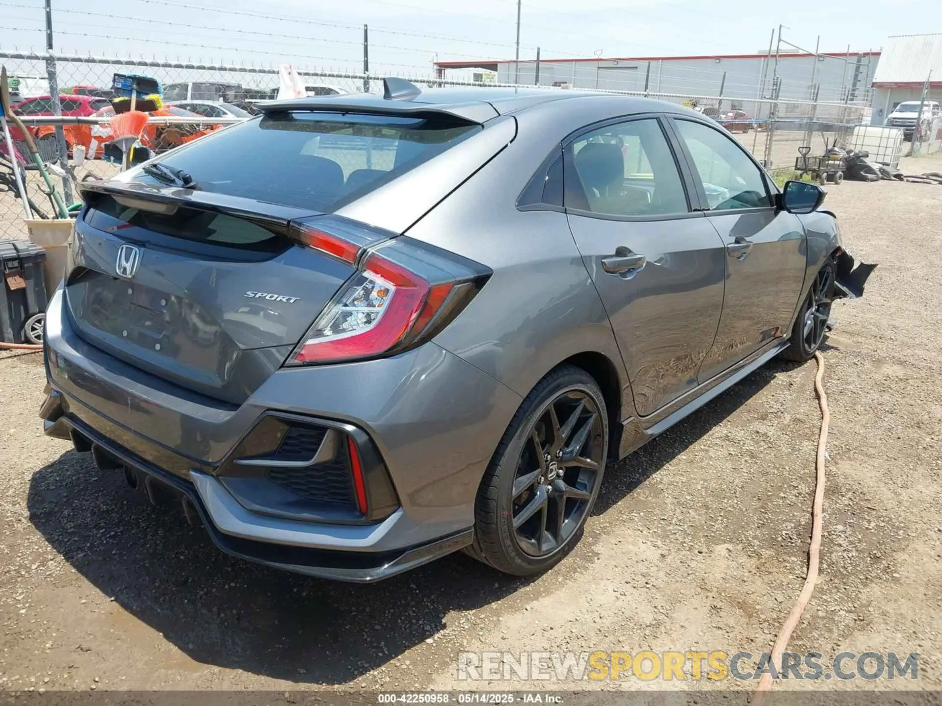4 Photograph of a damaged car SHHFK7H47MU223498 HONDA CIVIC 2021