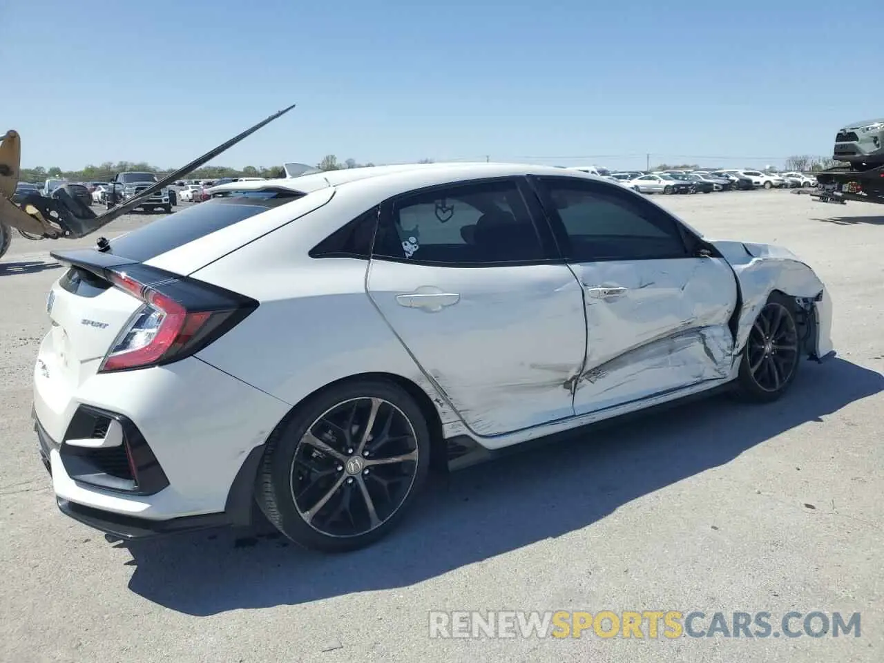 3 Photograph of a damaged car SHHFK7H47MU225283 HONDA CIVIC 2021
