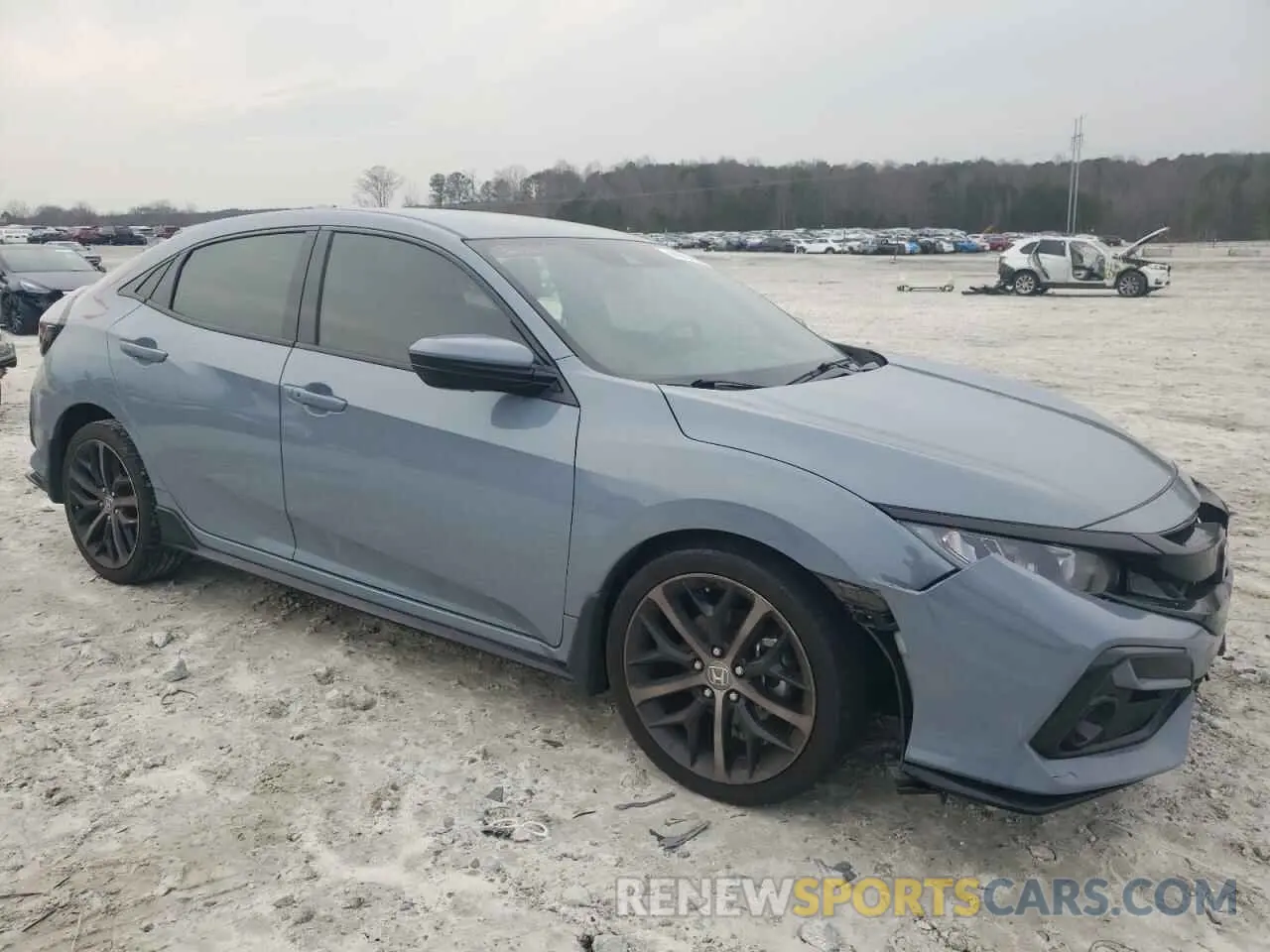 4 Photograph of a damaged car SHHFK7H47MU229964 HONDA CIVIC 2021