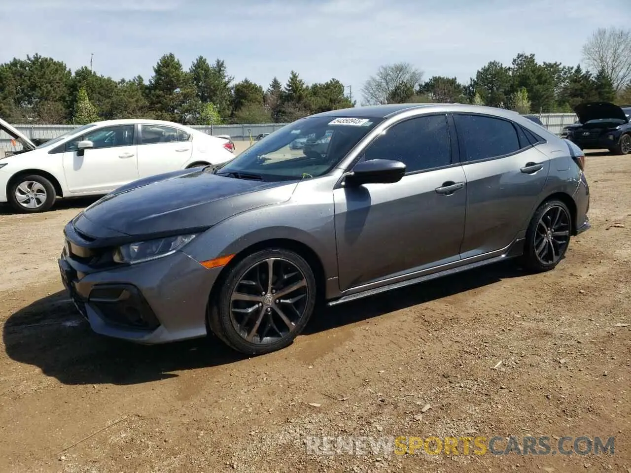 1 Photograph of a damaged car SHHFK7H47MU231696 HONDA CIVIC 2021