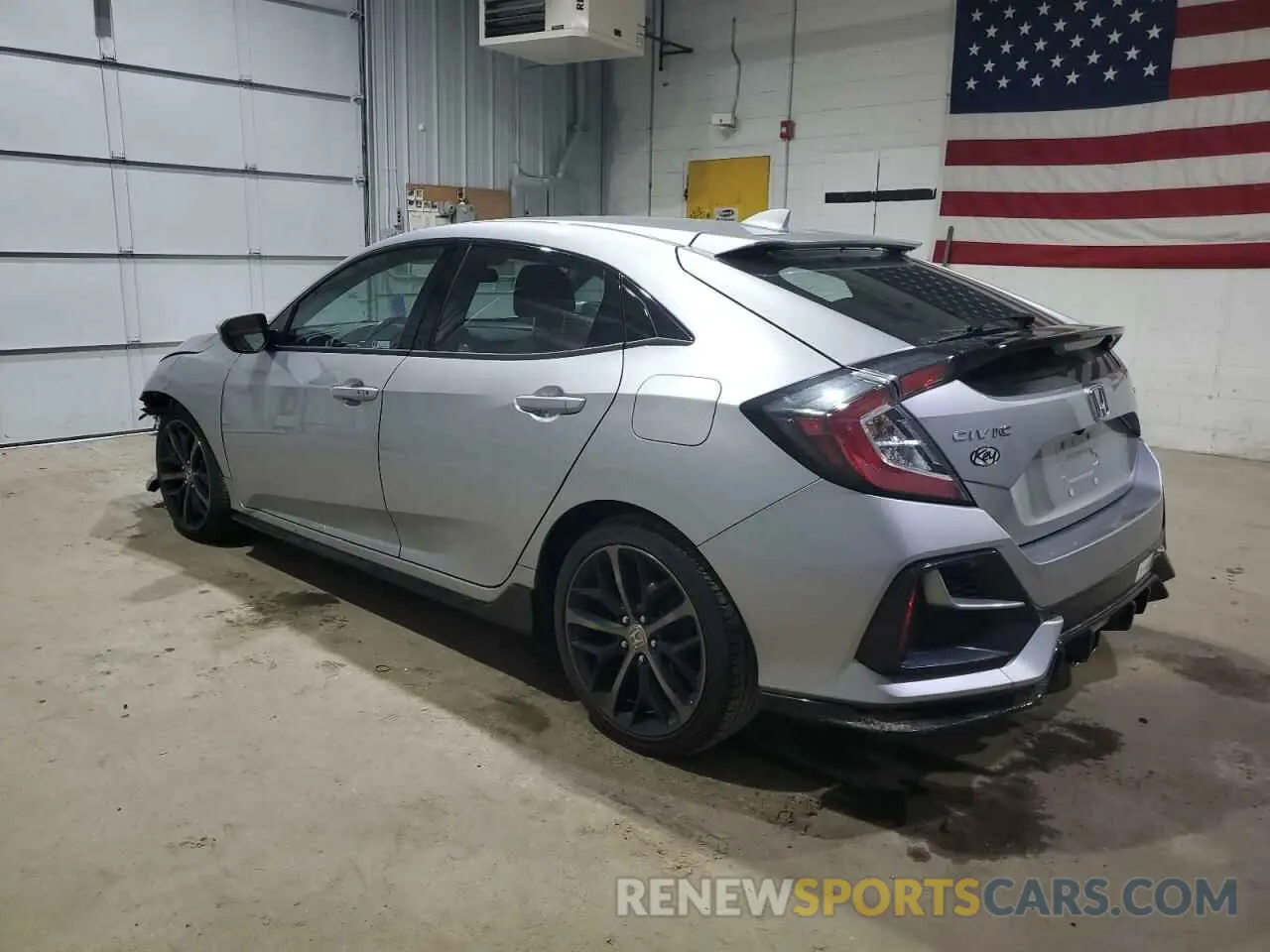 2 Photograph of a damaged car SHHFK7H47MU400406 HONDA CIVIC 2021