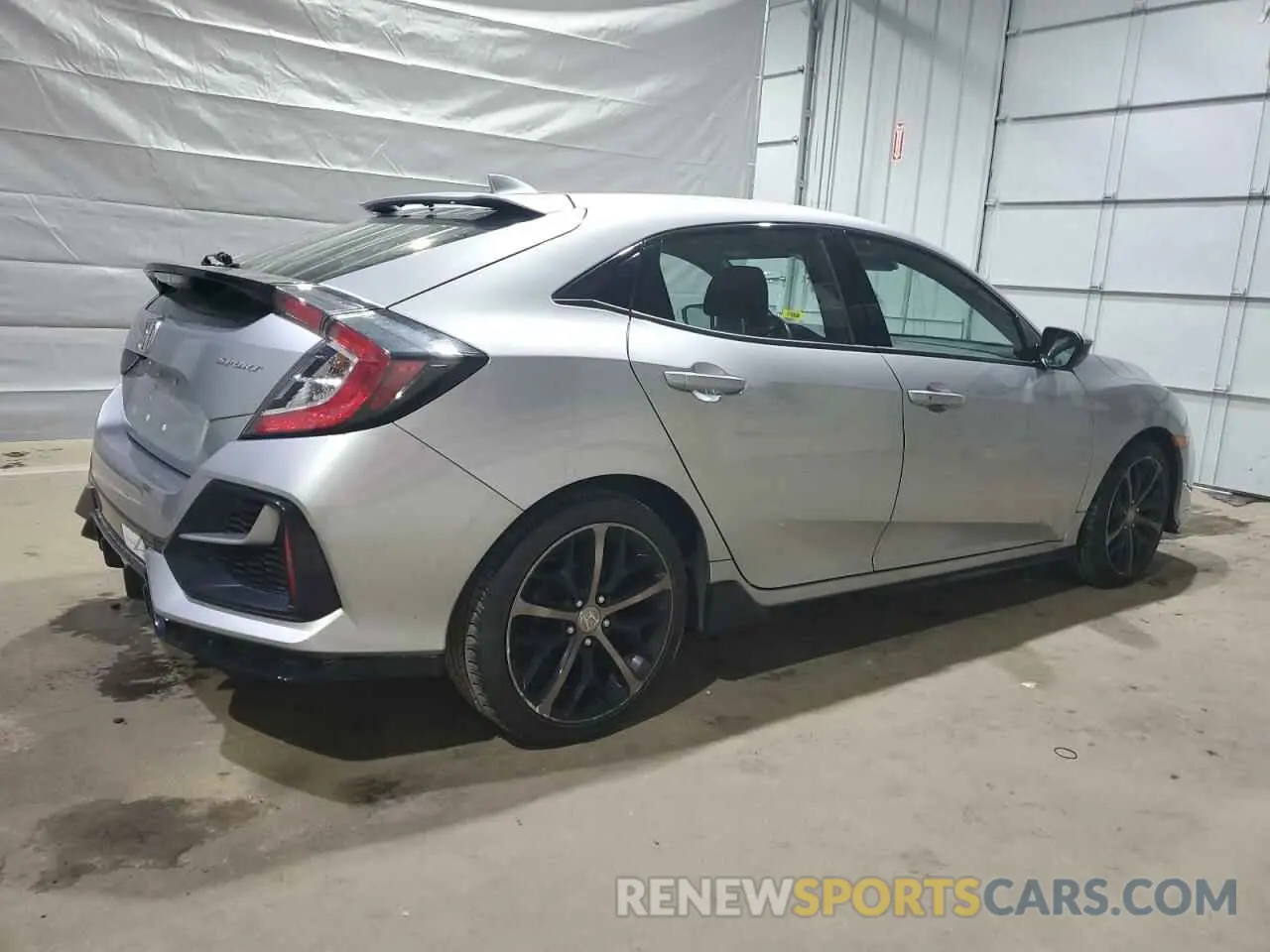 3 Photograph of a damaged car SHHFK7H47MU400406 HONDA CIVIC 2021